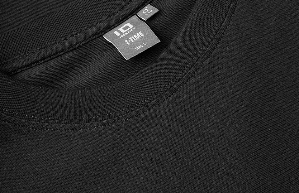 ID 0510 T-TIME® T-shirt materiale med logo