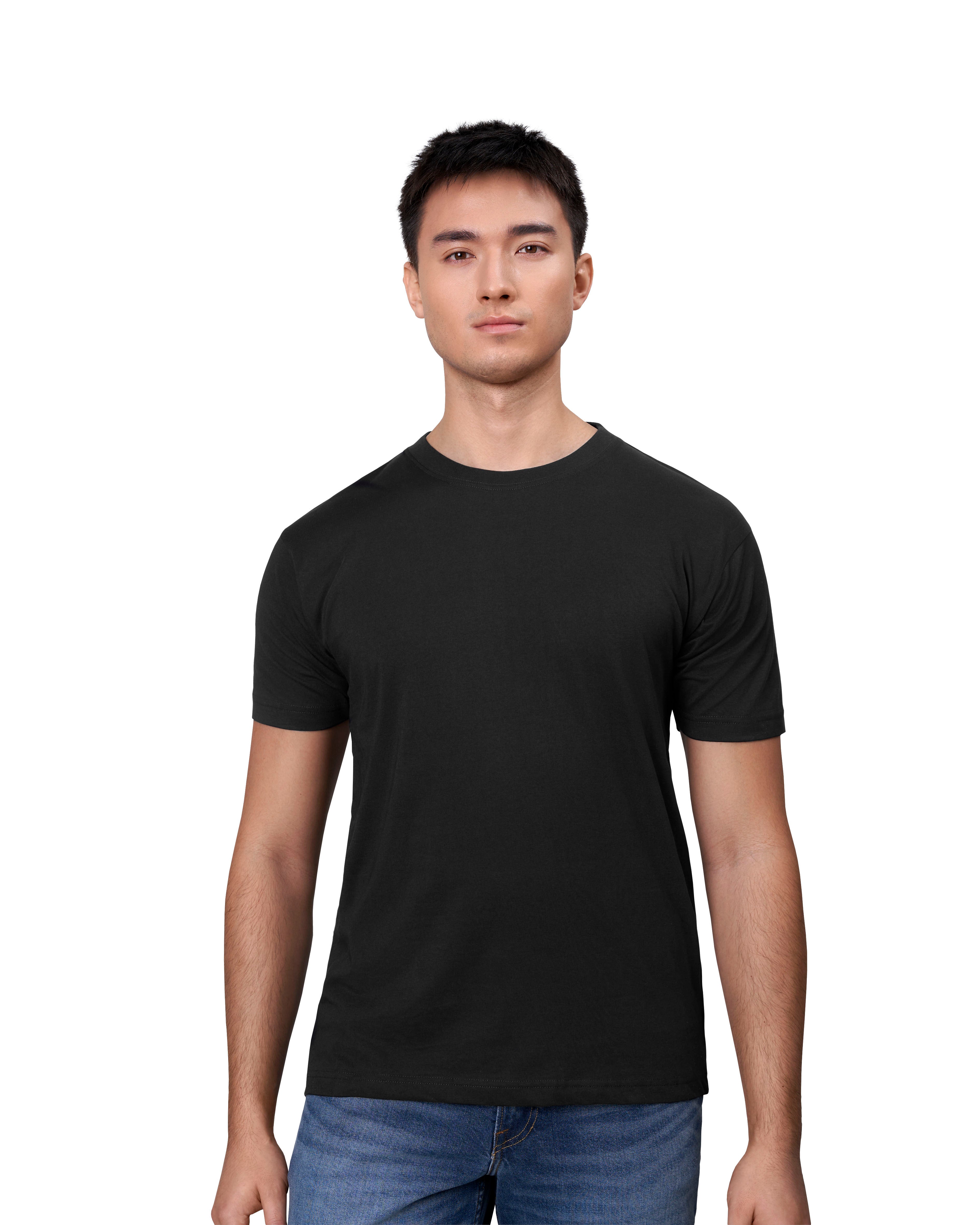 ID 0510 T-TIME® T-shirt nærbillede med tryk