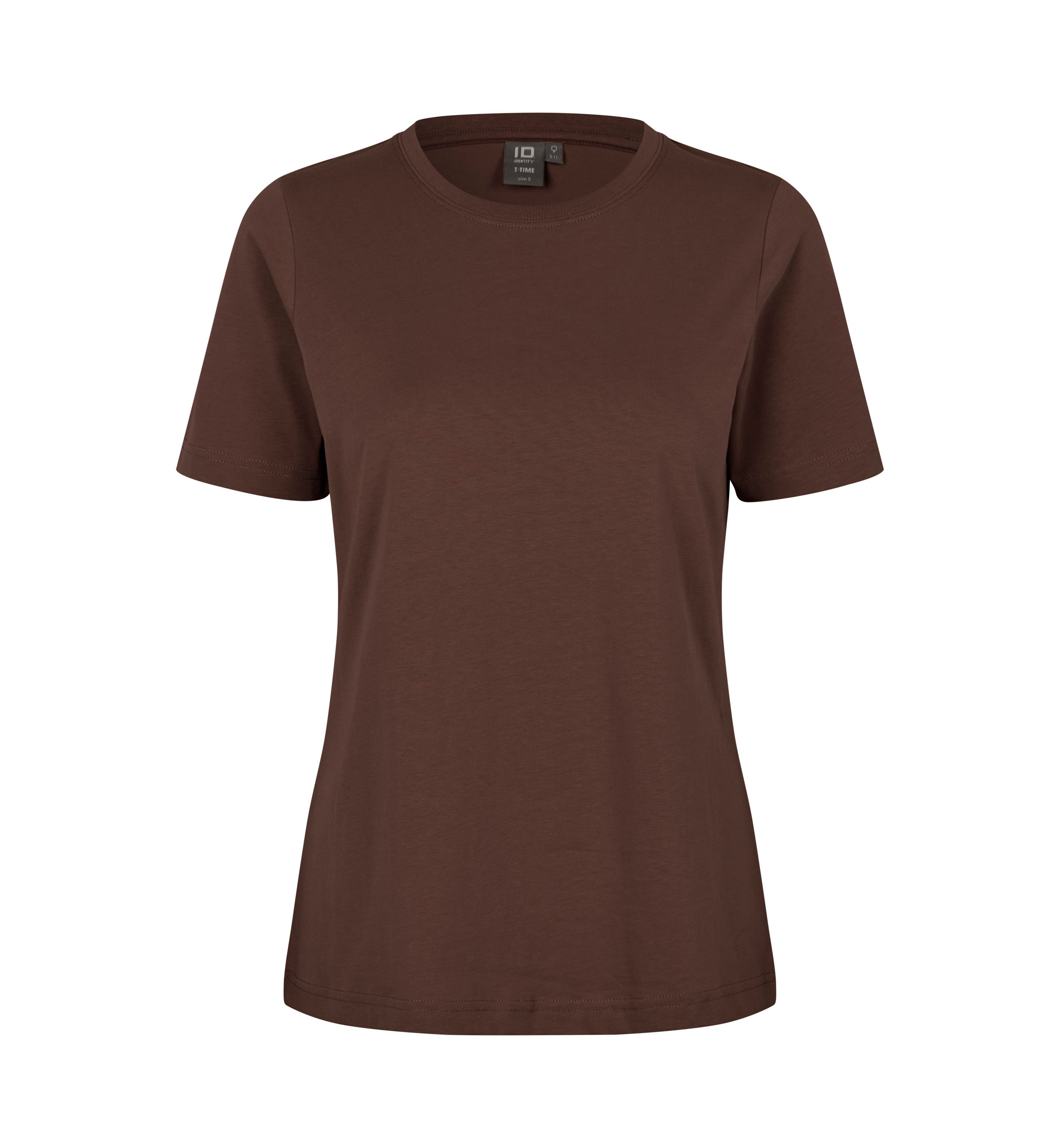 ID 0511 T-TIME® T-shirt | dame materiale med logo