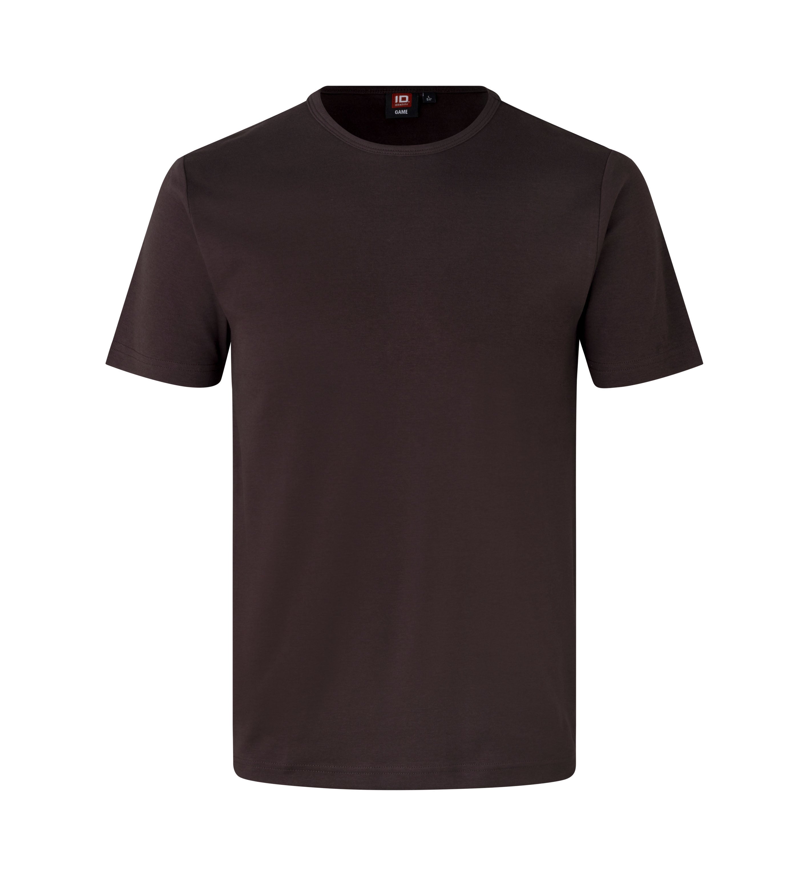 ID 0517 Interlock T-shirt detalje med firmalogo