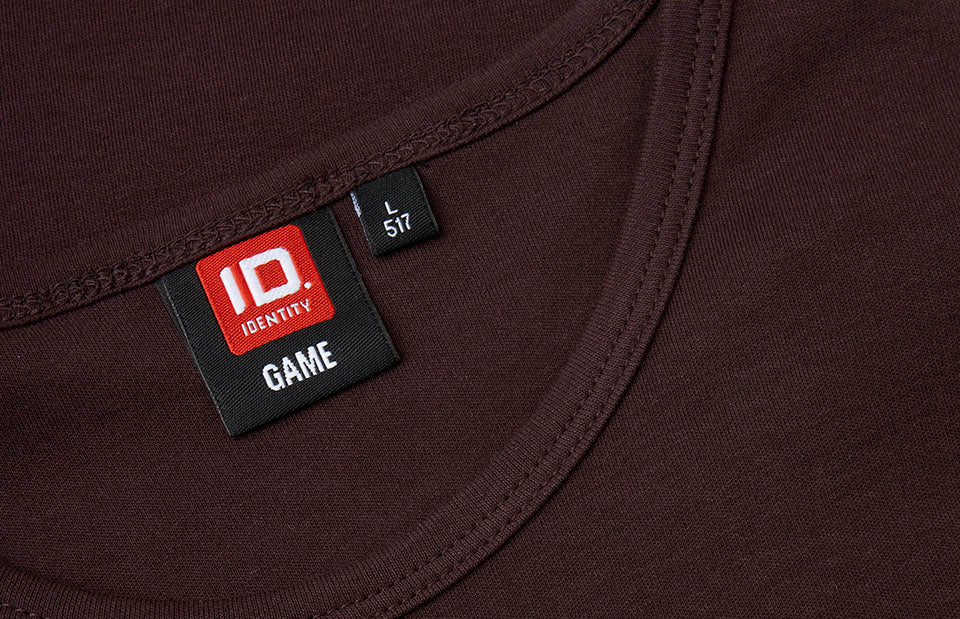 ID 0517 Interlock T-shirt produktbillede til broderi