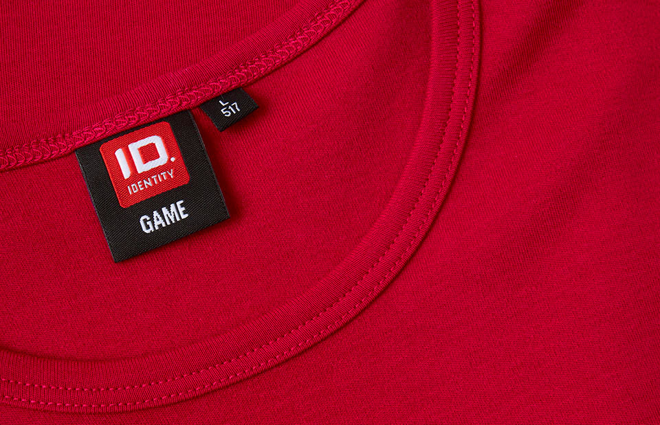 ID 0517 Interlock T-shirt produktbillede med logo