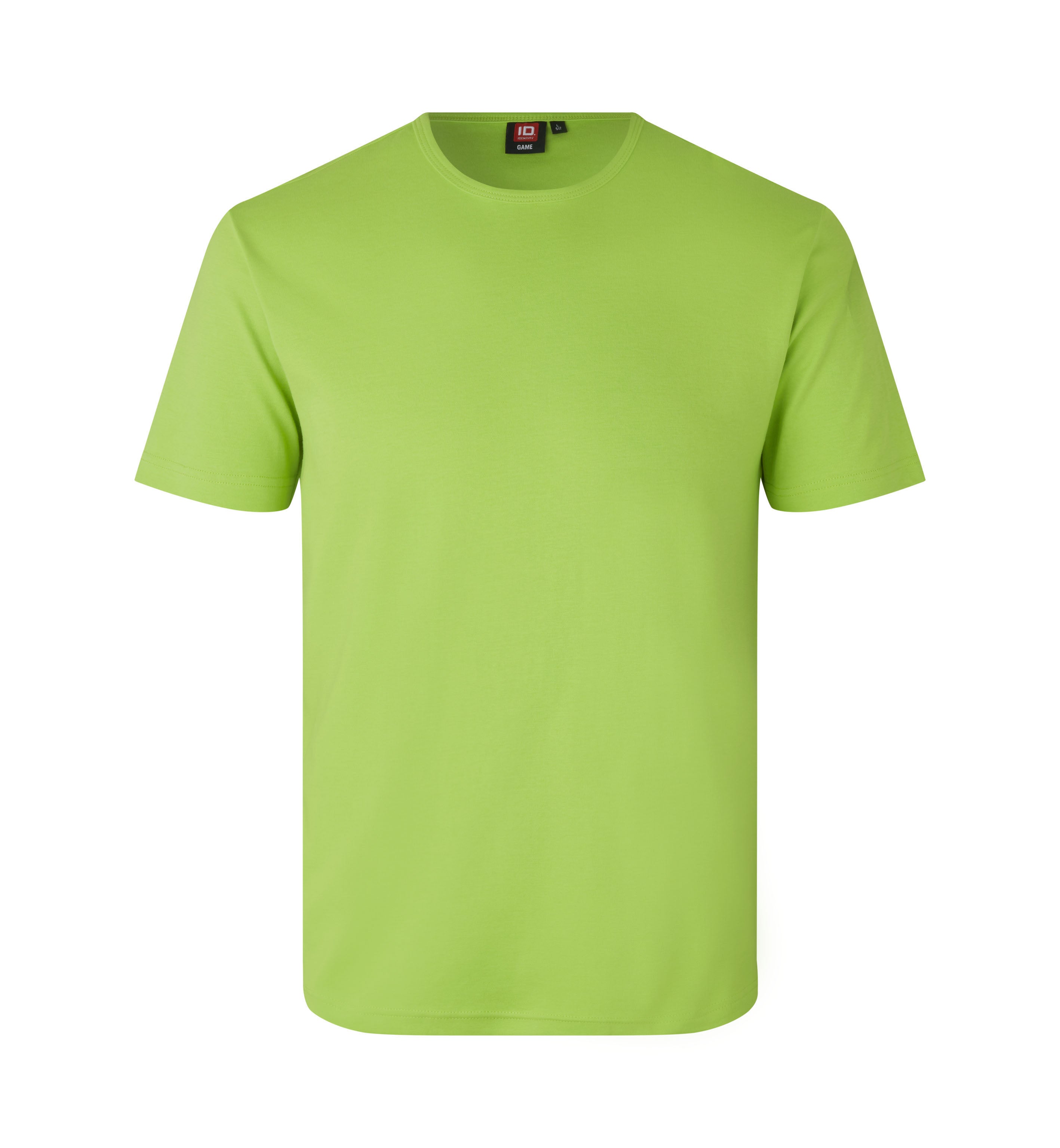 ID 0517 Interlock T-shirt produktfoto med tryk