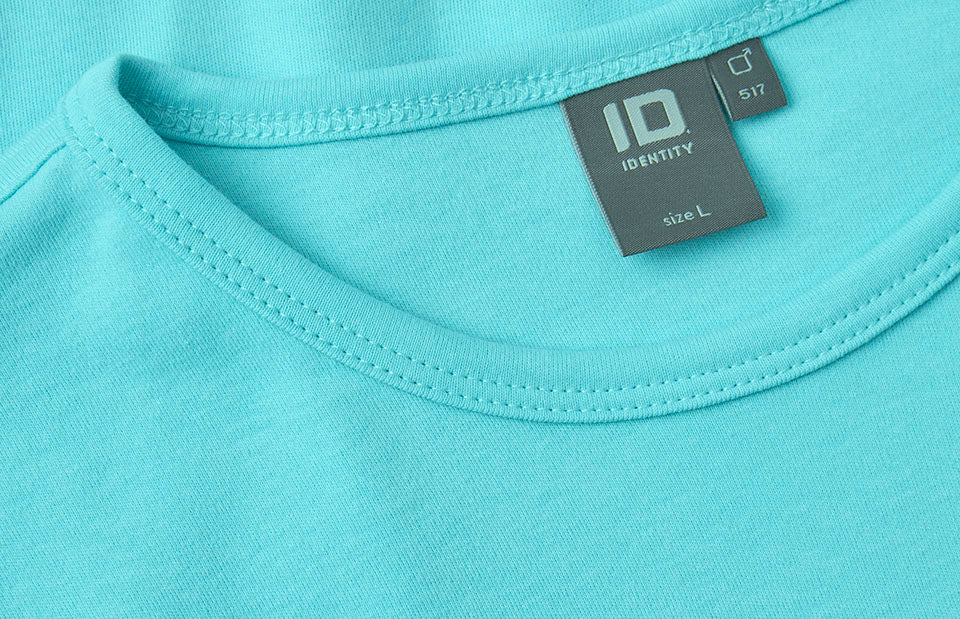 ID 0517 Interlock T-shirt materiale med logo