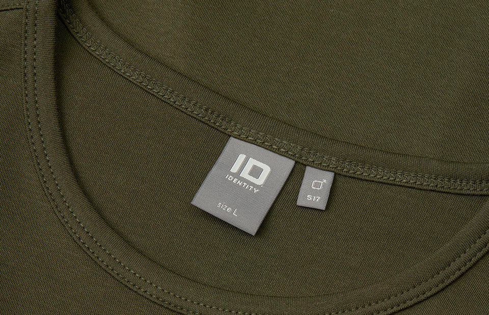 ID 0517 Interlock T-shirt produktfoto med logo