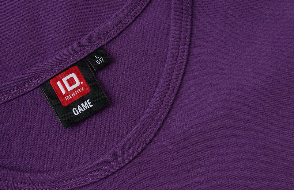 ID 0517 Interlock T-shirt produktbillede med logo
