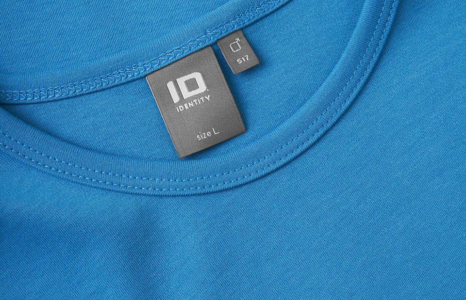 ID 0517 Interlock T-shirt materiale med logo