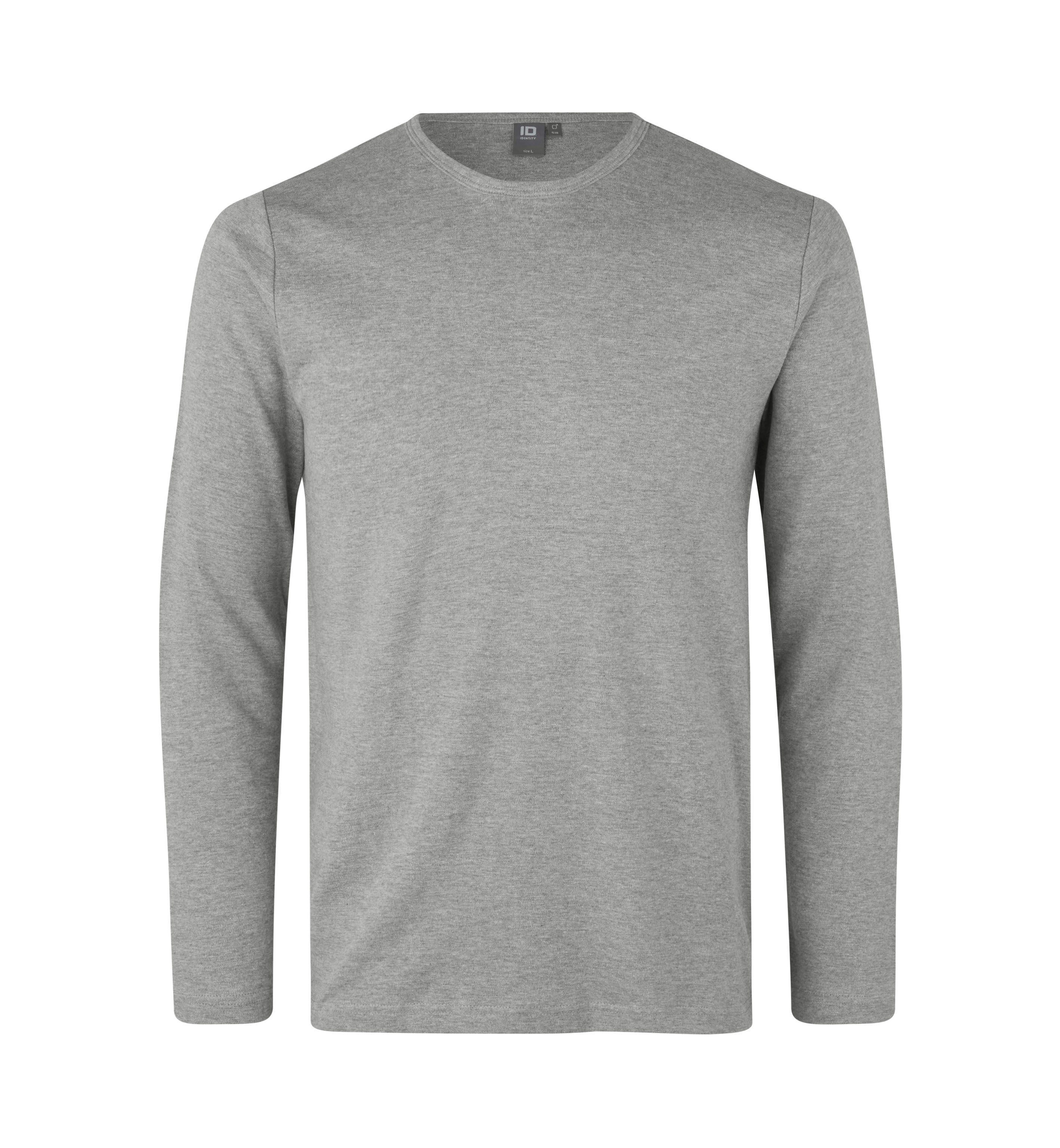 ID 0518 Interlock T-shirt | l/æ materiale med firmalogo