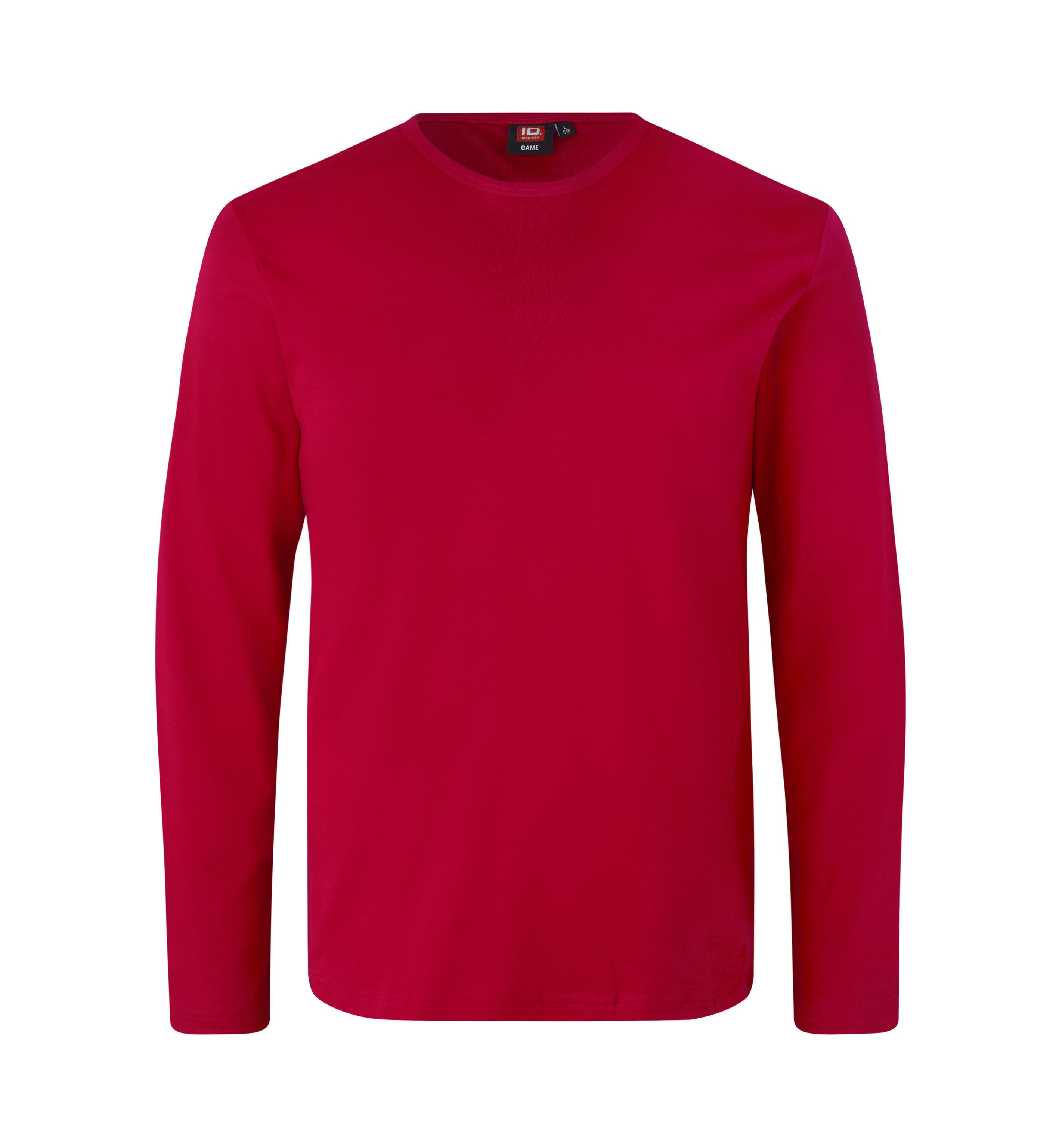 ID 0518 Interlock T-shirt | l/æ detalje med tryk