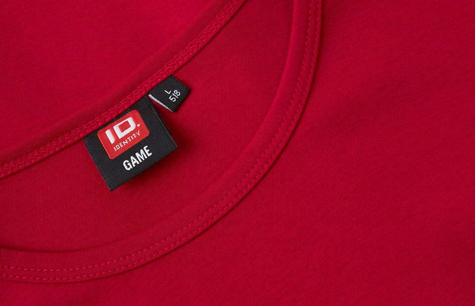ID 0518 Interlock T-shirt | l/æ produktbillede med logo