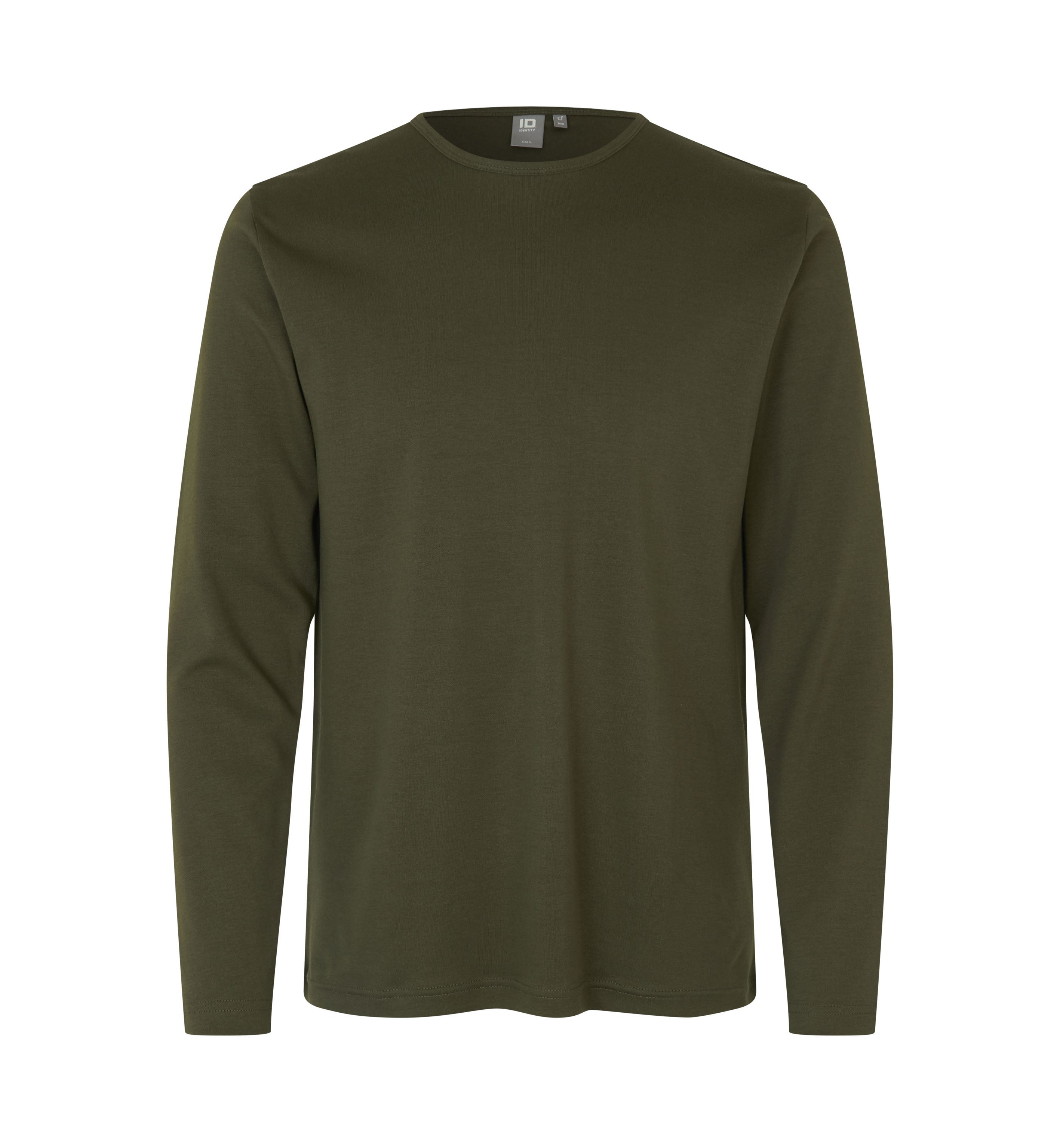 ID 0518 Interlock T-shirt | l/æ produktbillede med tryk