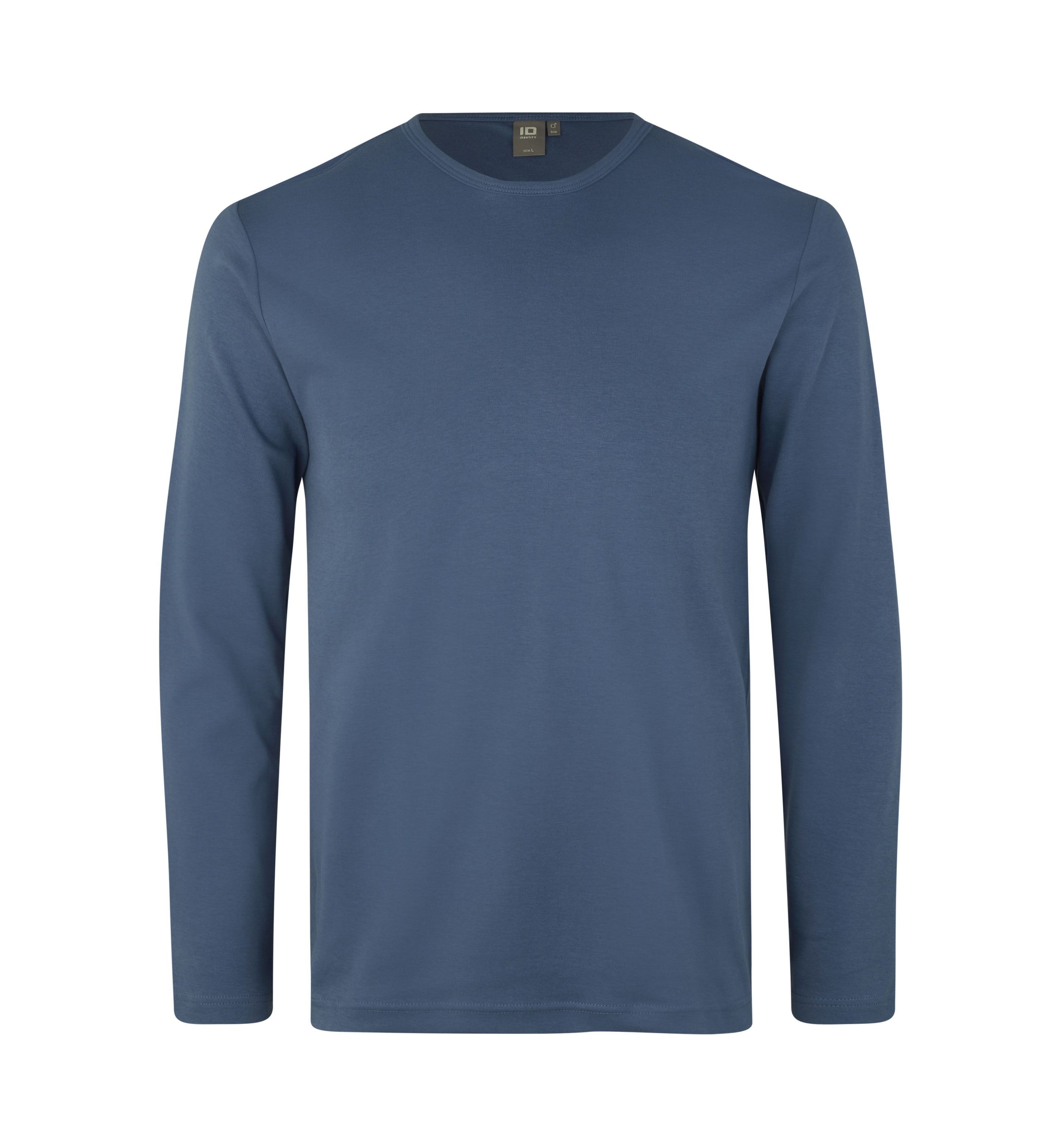 ID 0518 Interlock T-shirt | l/æ detalje med tryk