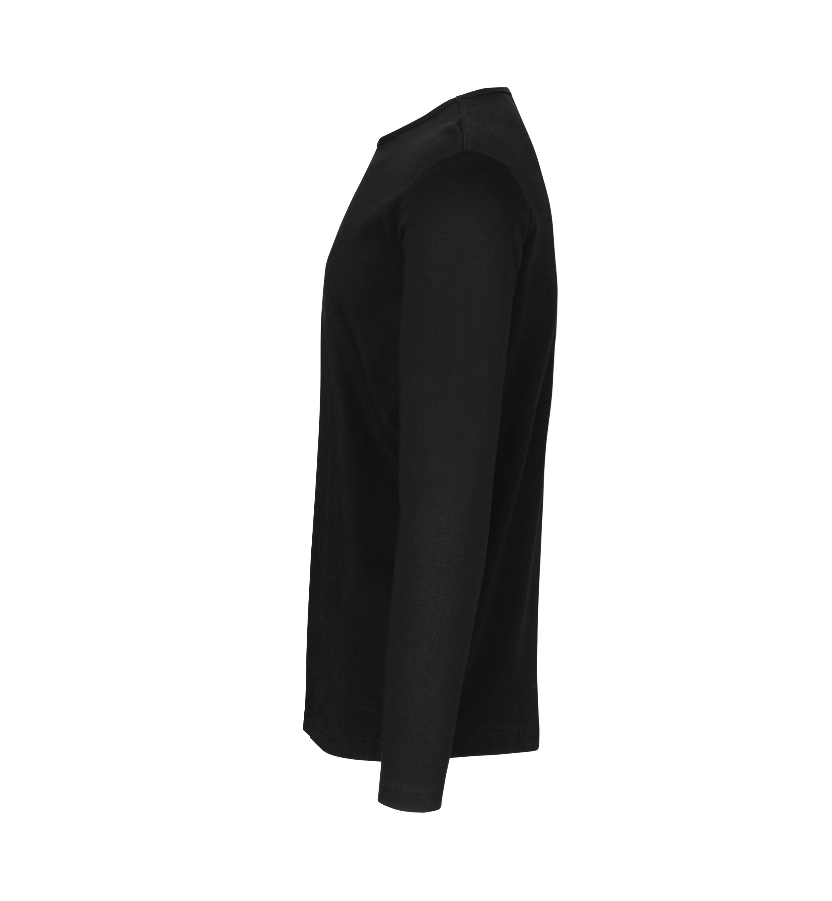 ID 0518 Interlock T-shirt | l/æ detalje med firmalogo