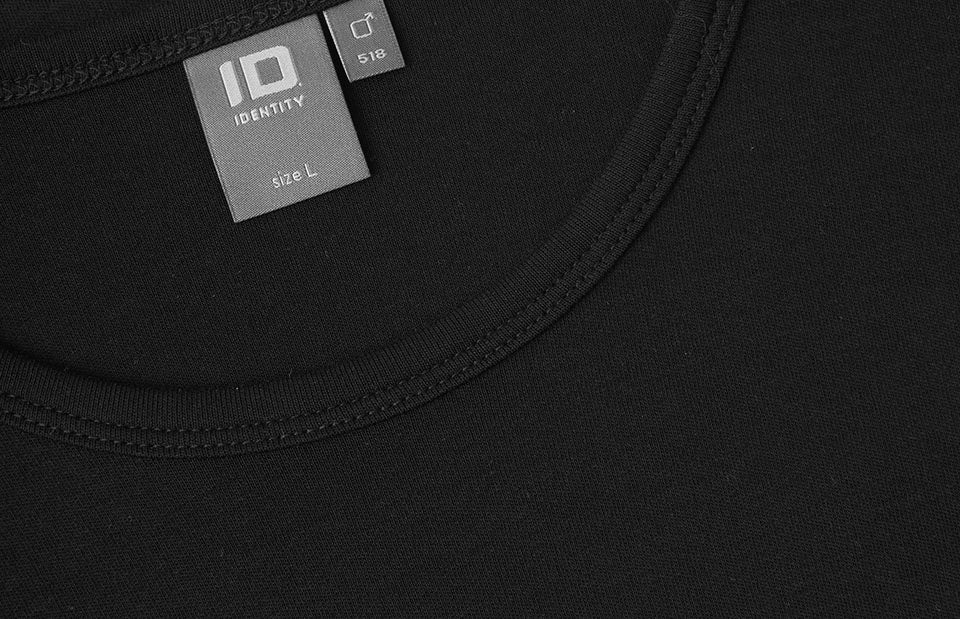 ID 0518 Interlock T-shirt | l/æ materiale med logo