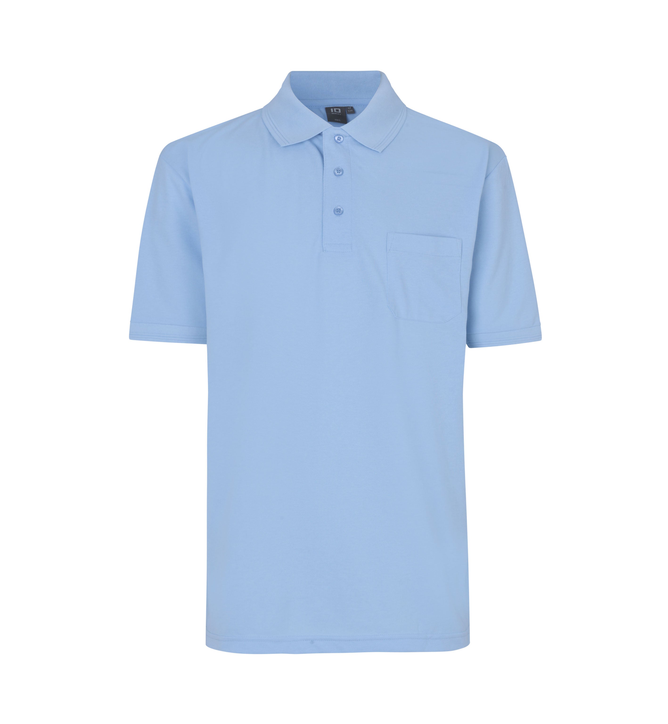 ID 0520 Poloshirt klassisk materiale med firmalogo