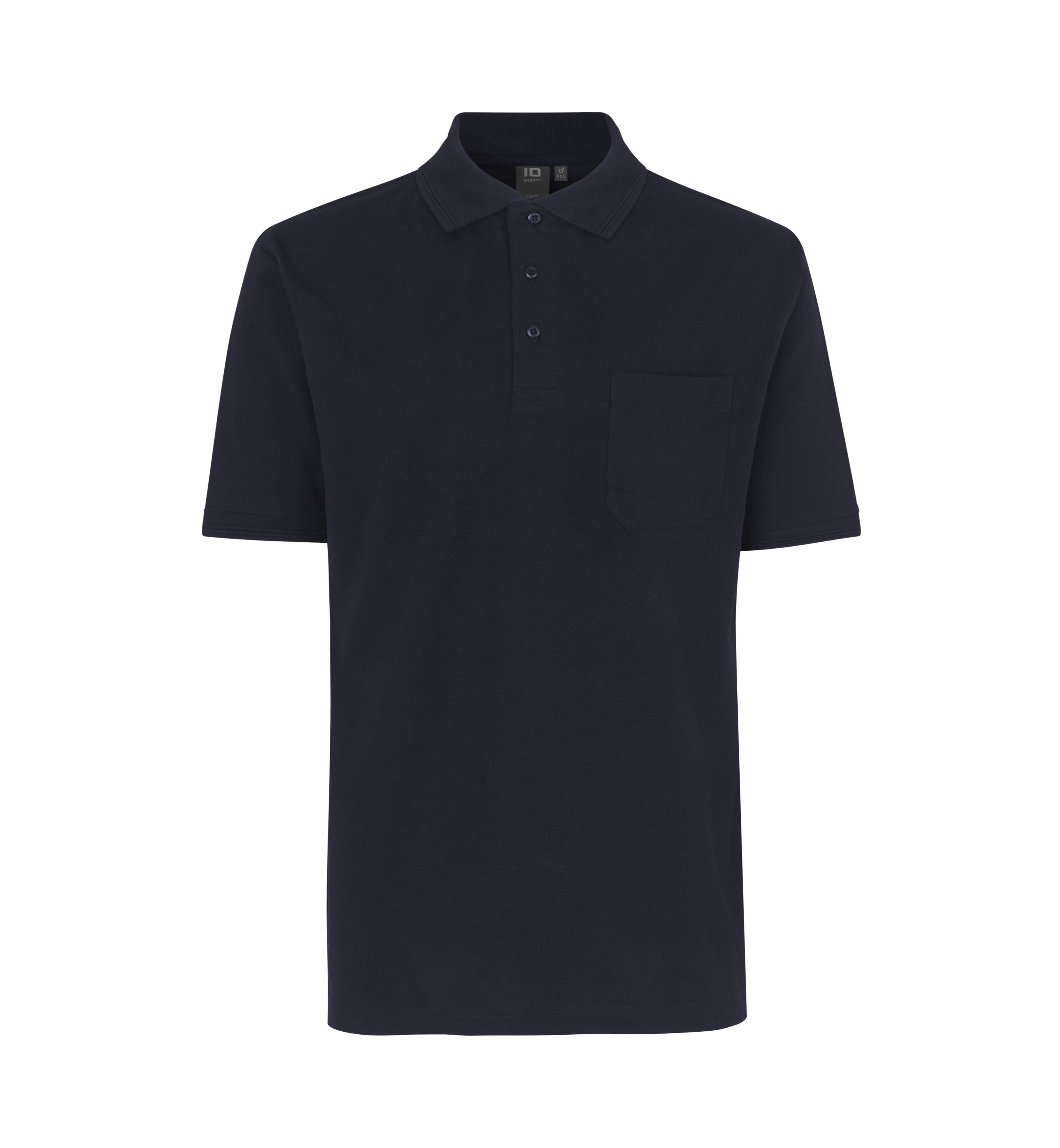 ID 0520 Poloshirt klassisk materiale med tryk