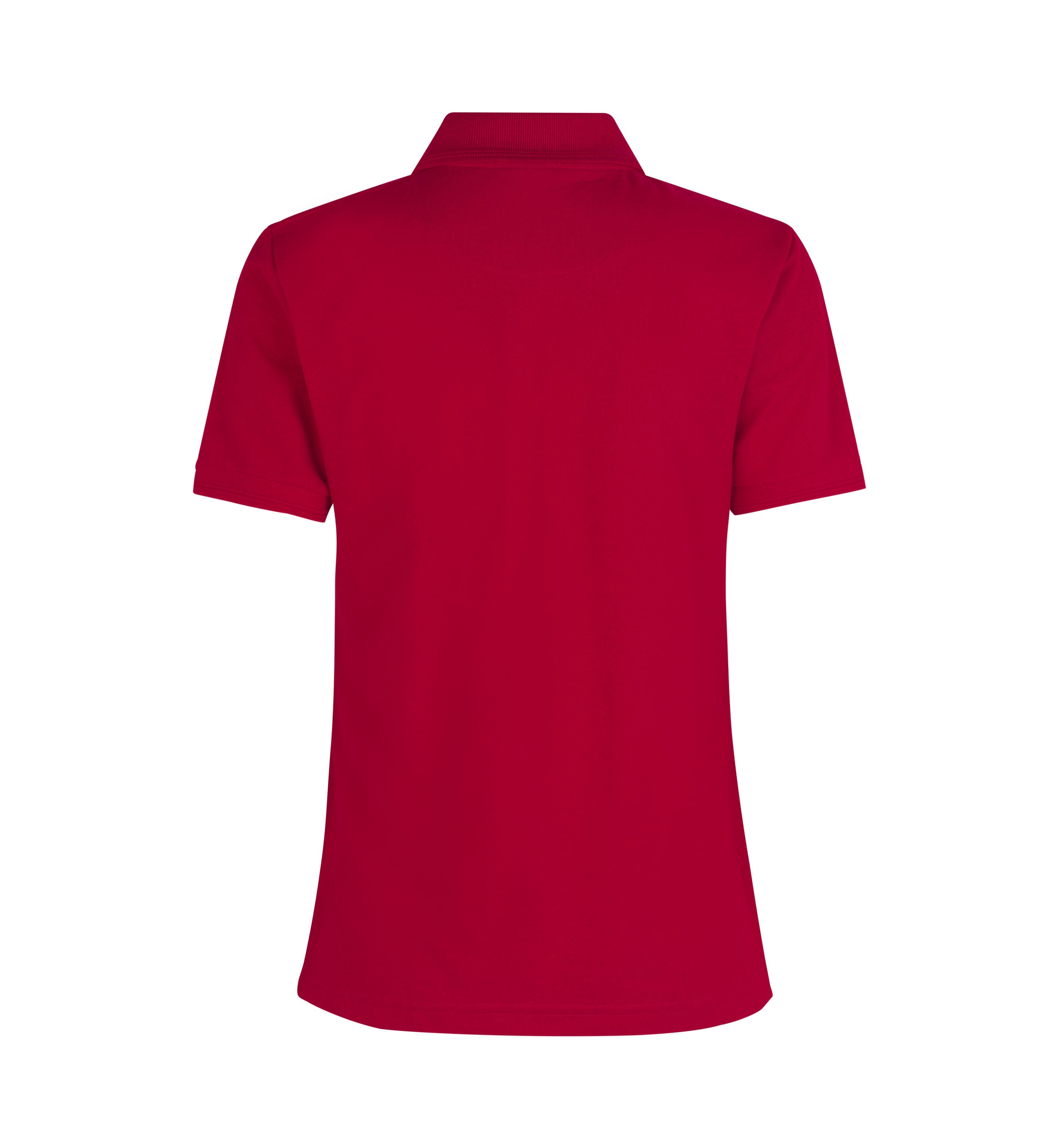 ID 0521 Poloshirt klassisk | dame nærbillede med logo