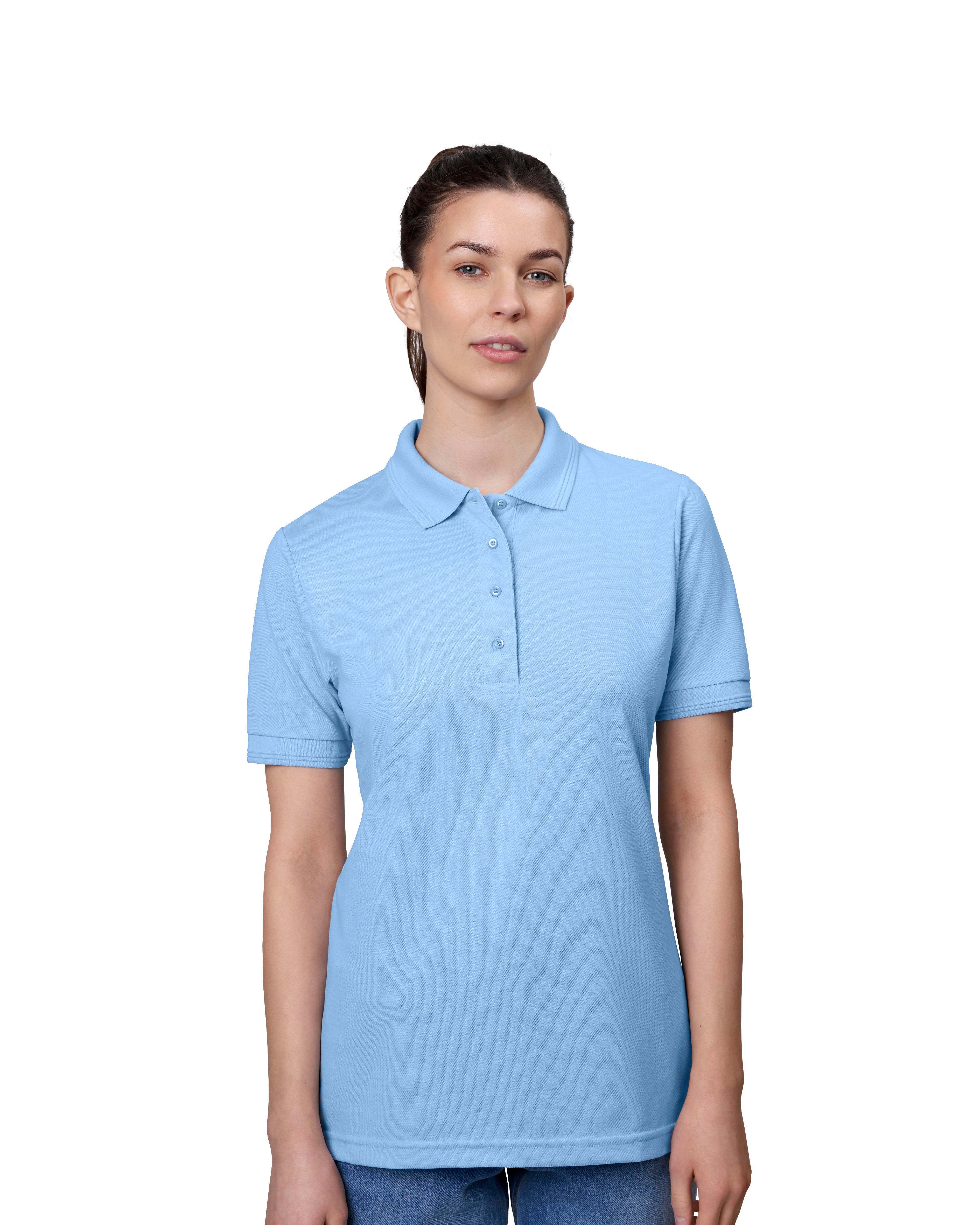 ID 0521 Poloshirt klassisk | dame produktfoto med firmalogo