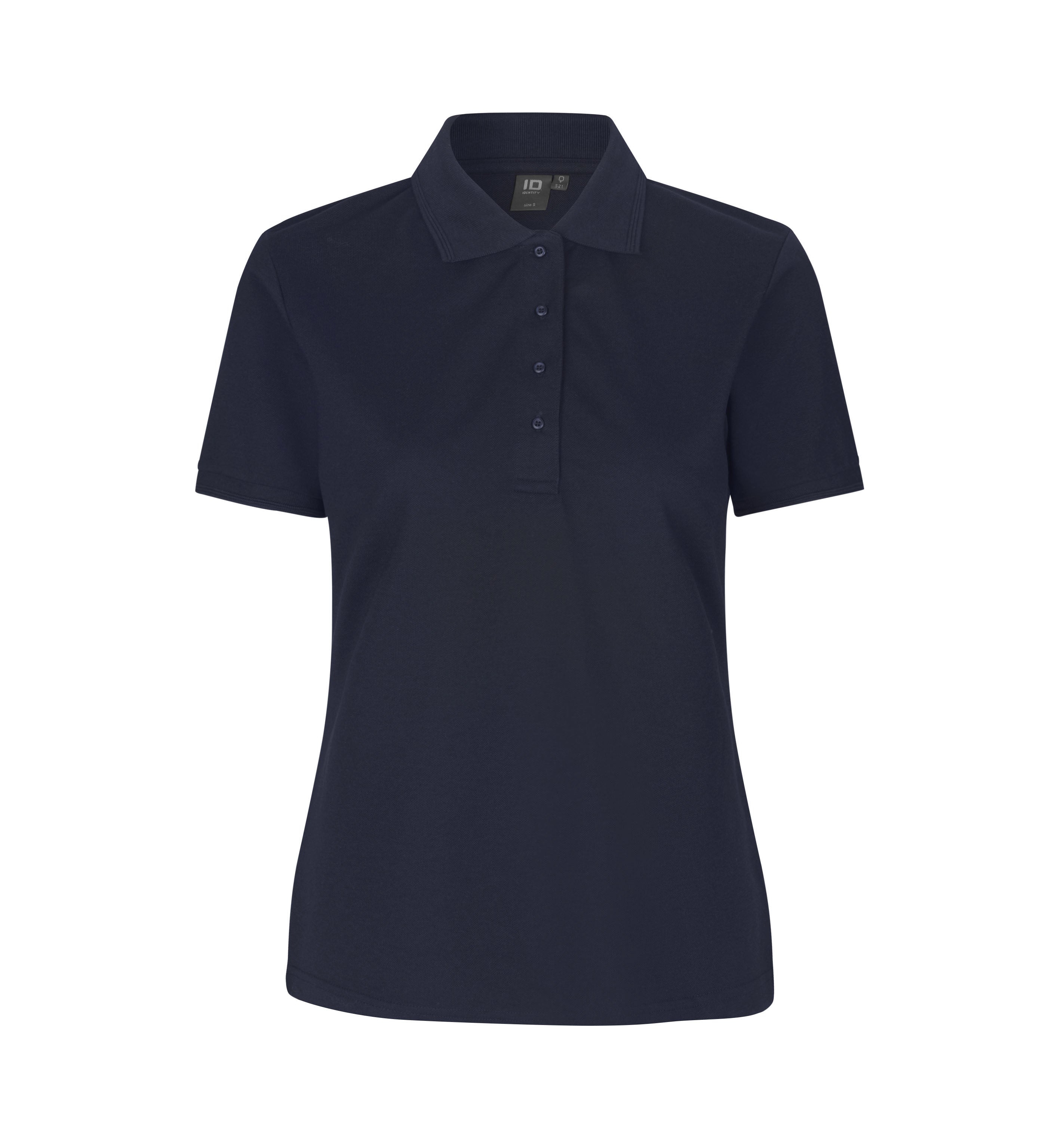 ID 0521 Poloshirt klassisk | dame materiale med tryk