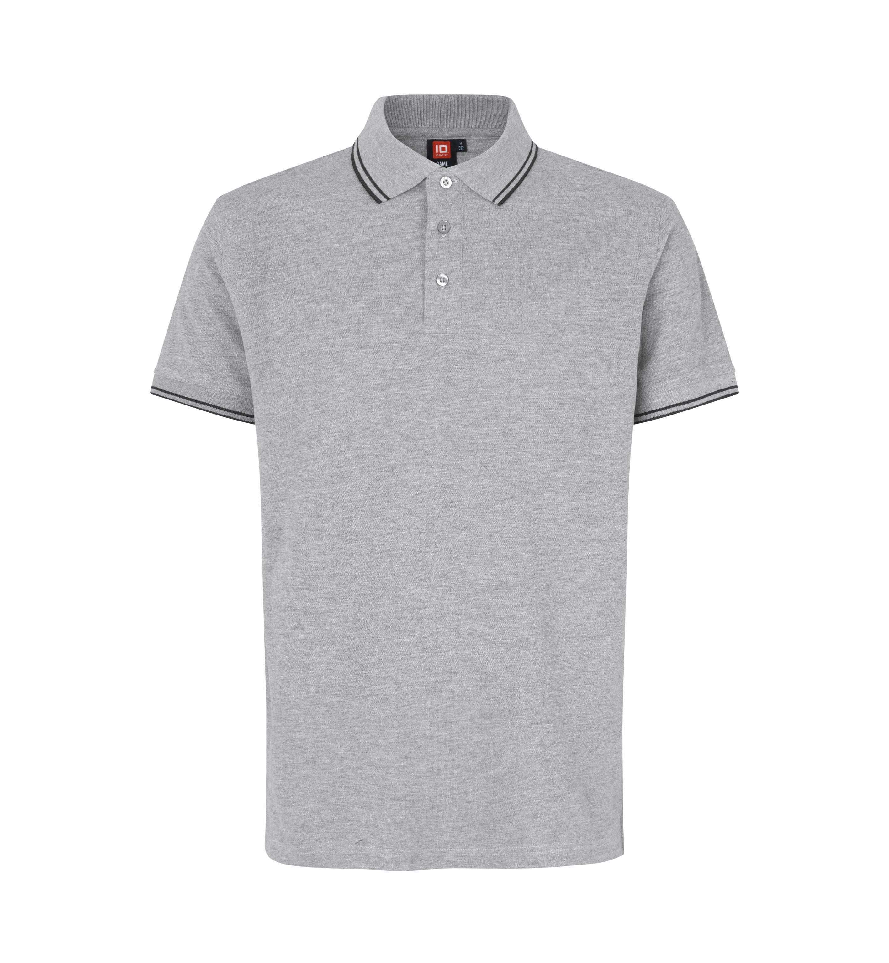 ID 0522 Kontrast poloshirt | stretch materiale med firmalogo