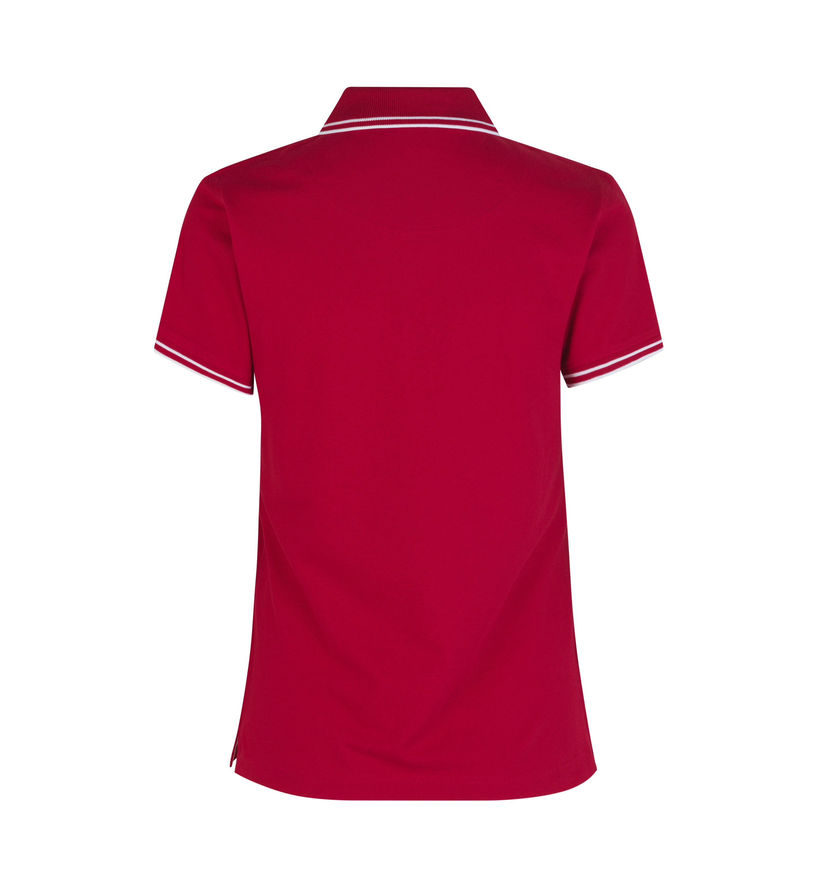 ID 0523 Kontrast poloshirt | stretch | dame materiale med logo