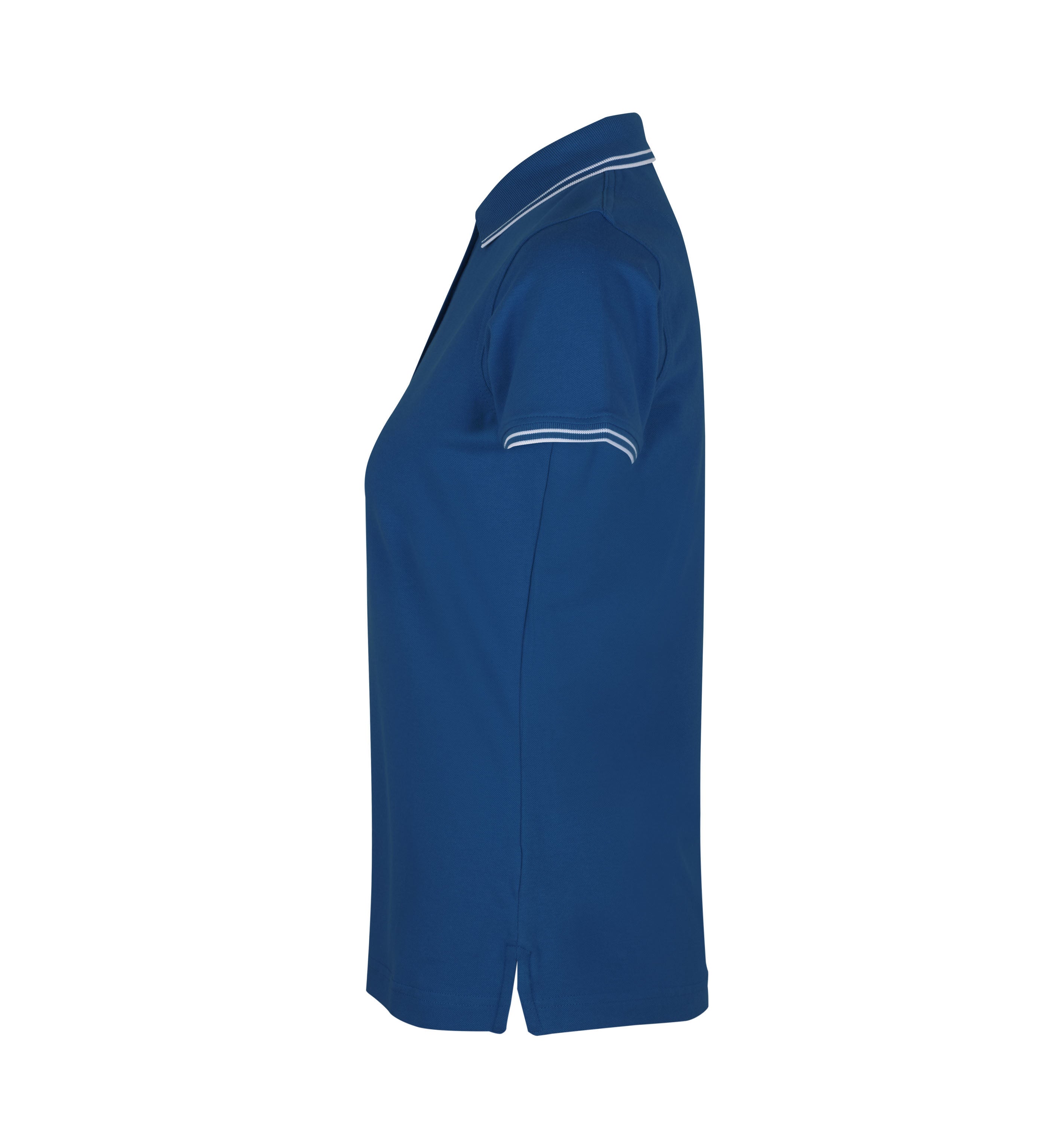 ID 0523 Kontrast poloshirt | stretch | dame materiale med tryk