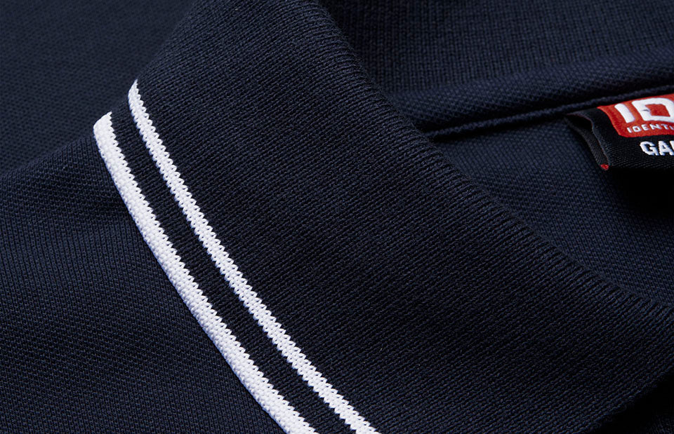 ID 0523 Kontrast poloshirt | stretch | dame produktbillede med logo