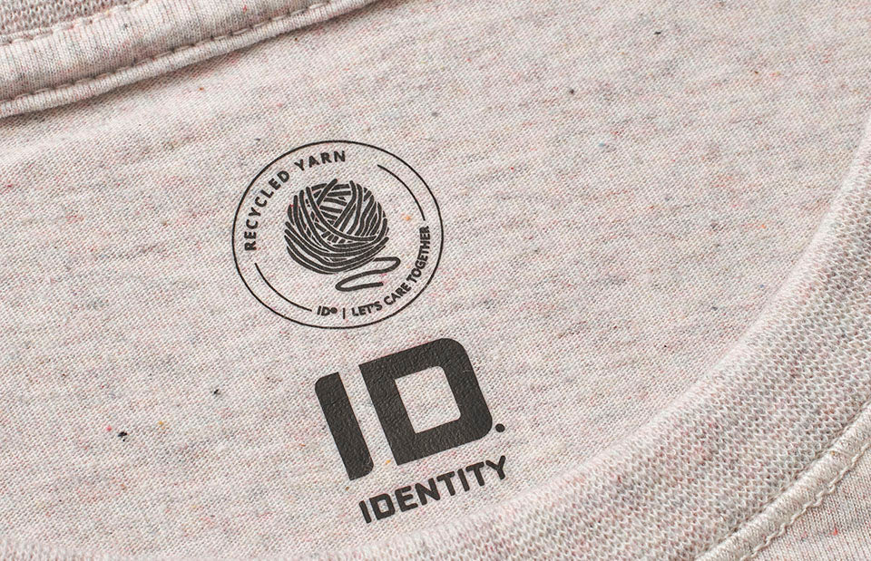 ID 0524 RE-CARE T-shirt | unisex detalje til broderi