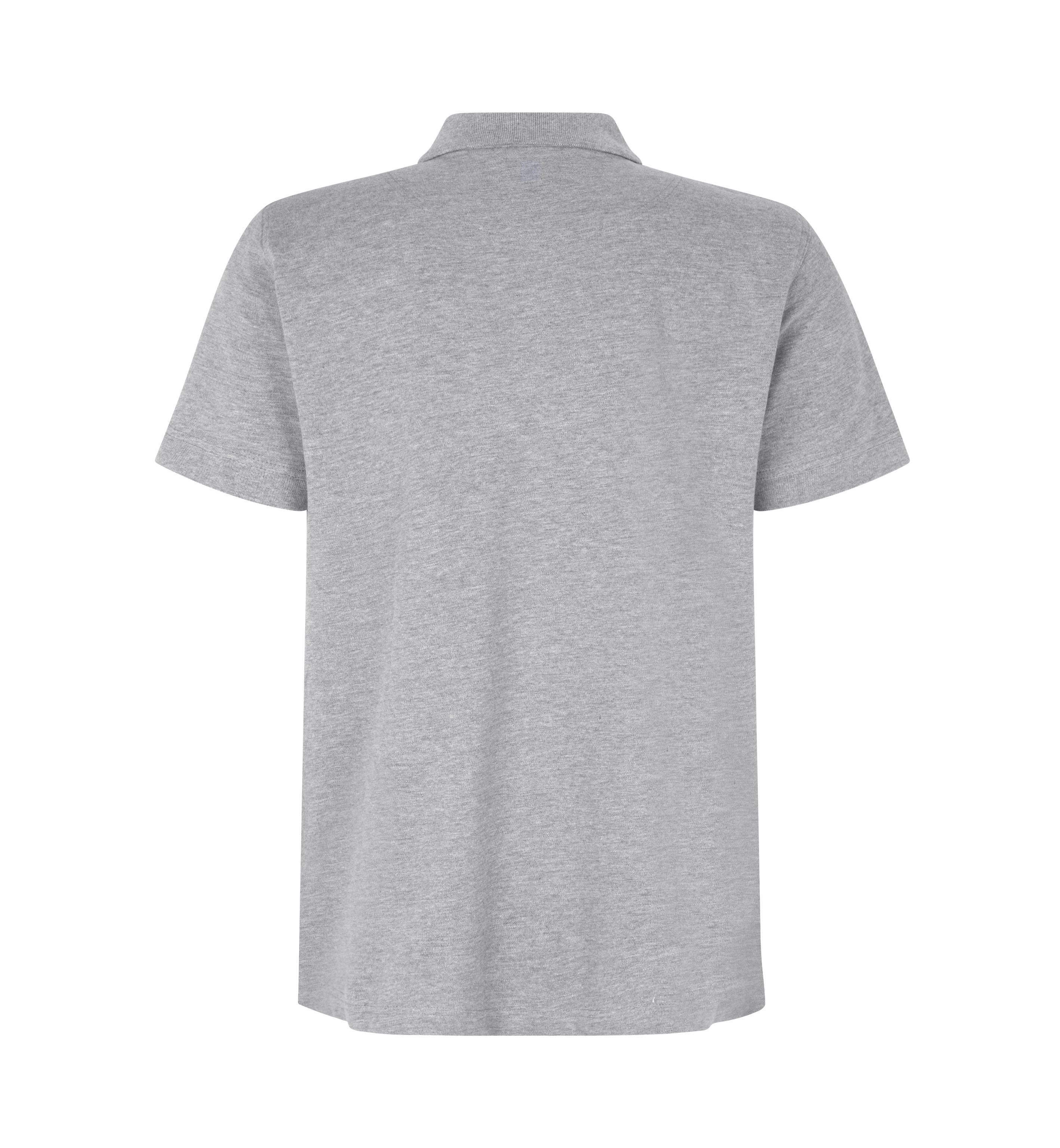 ID 0525 Poloshirt | stretch nærbillede med logo