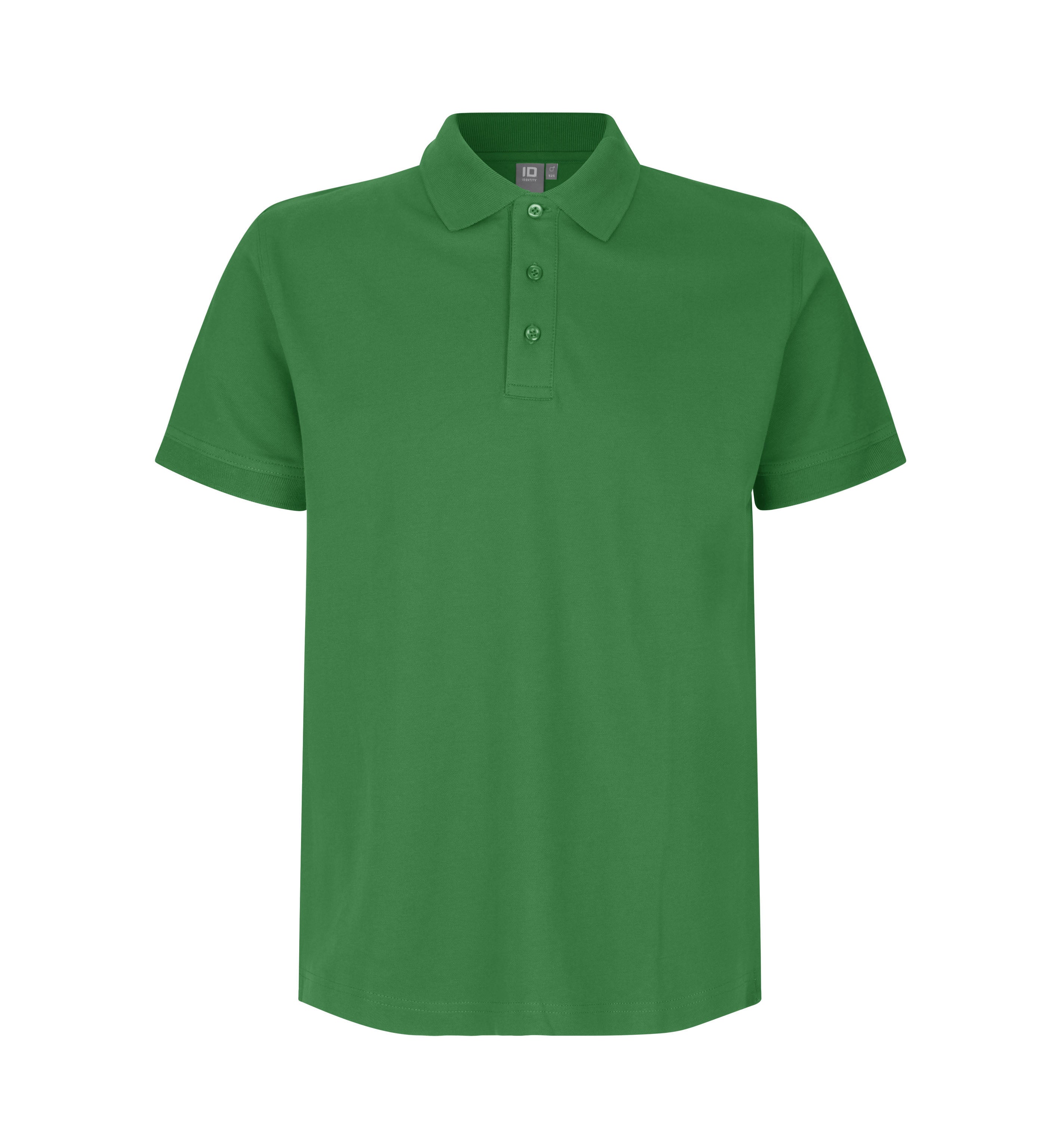 ID 0525 Poloshirt | stretch nærbillede med firmalogo