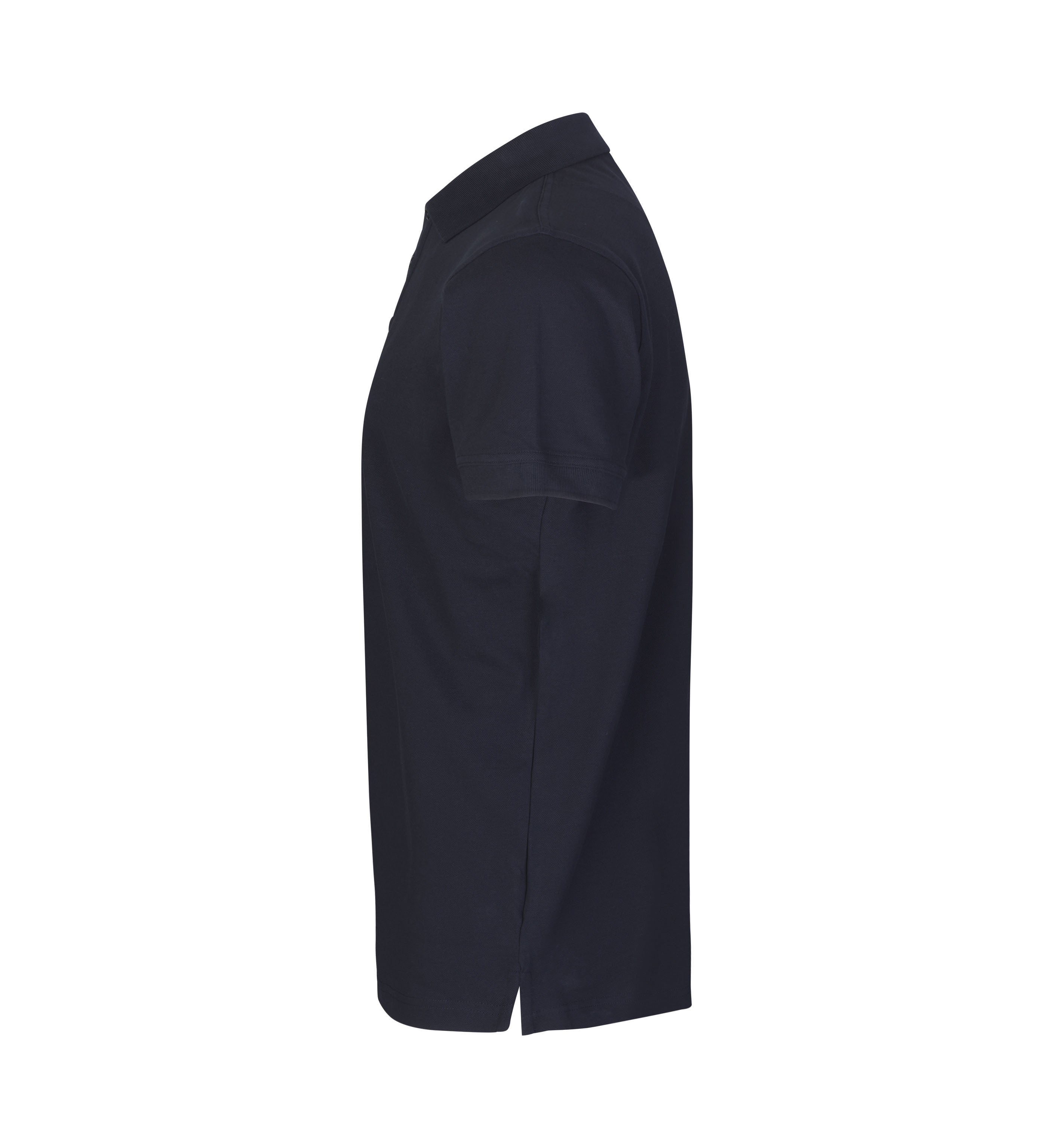 ID 0525 Poloshirt | stretch nærbillede med firmalogo