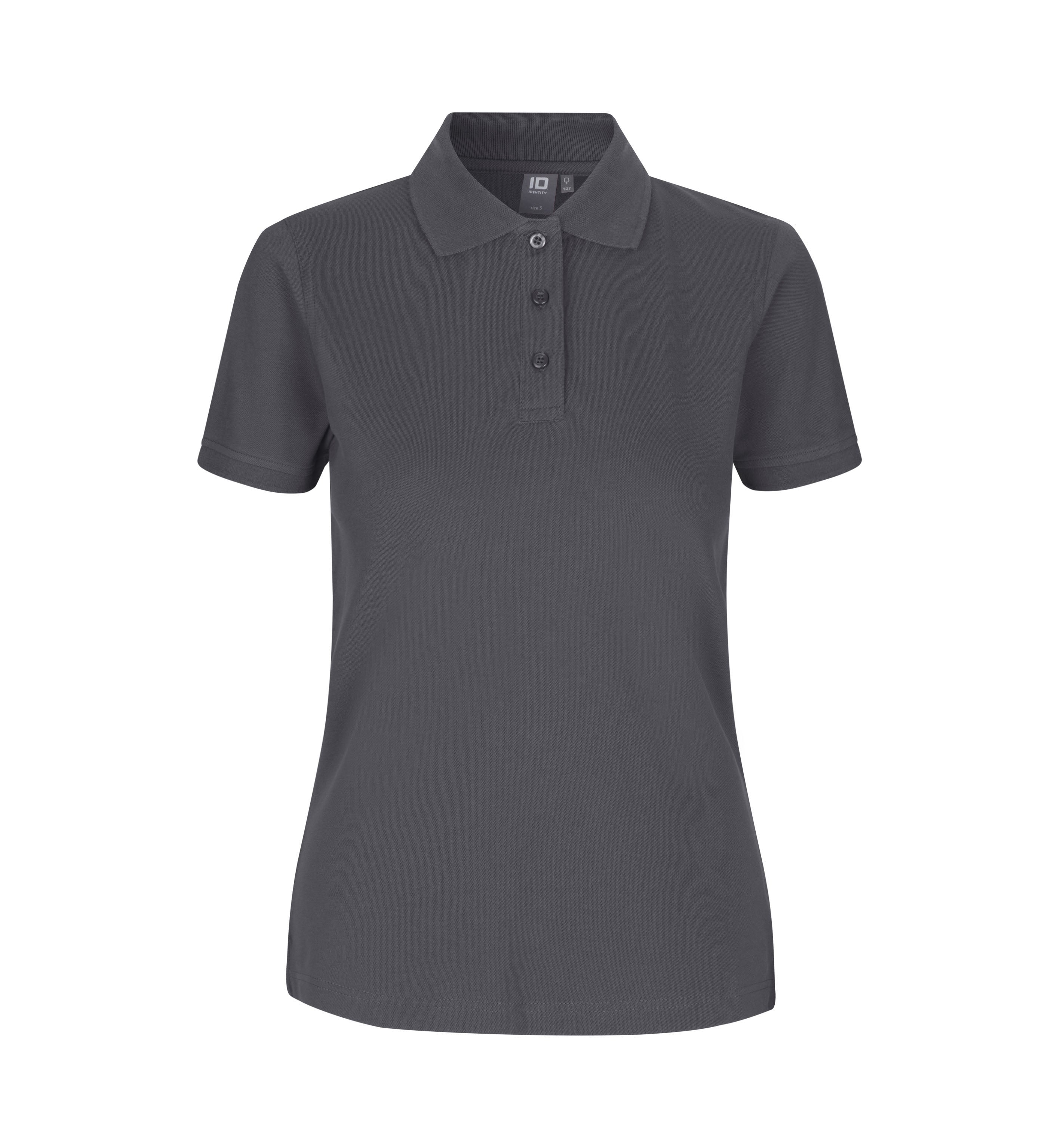 ID 0527 Poloshirt | stretch | dame detalje med firmalogo