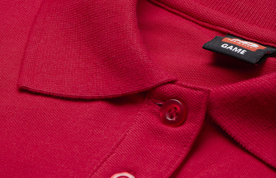 ID 0527 Poloshirt | stretch | dame nærbillede til broderi
