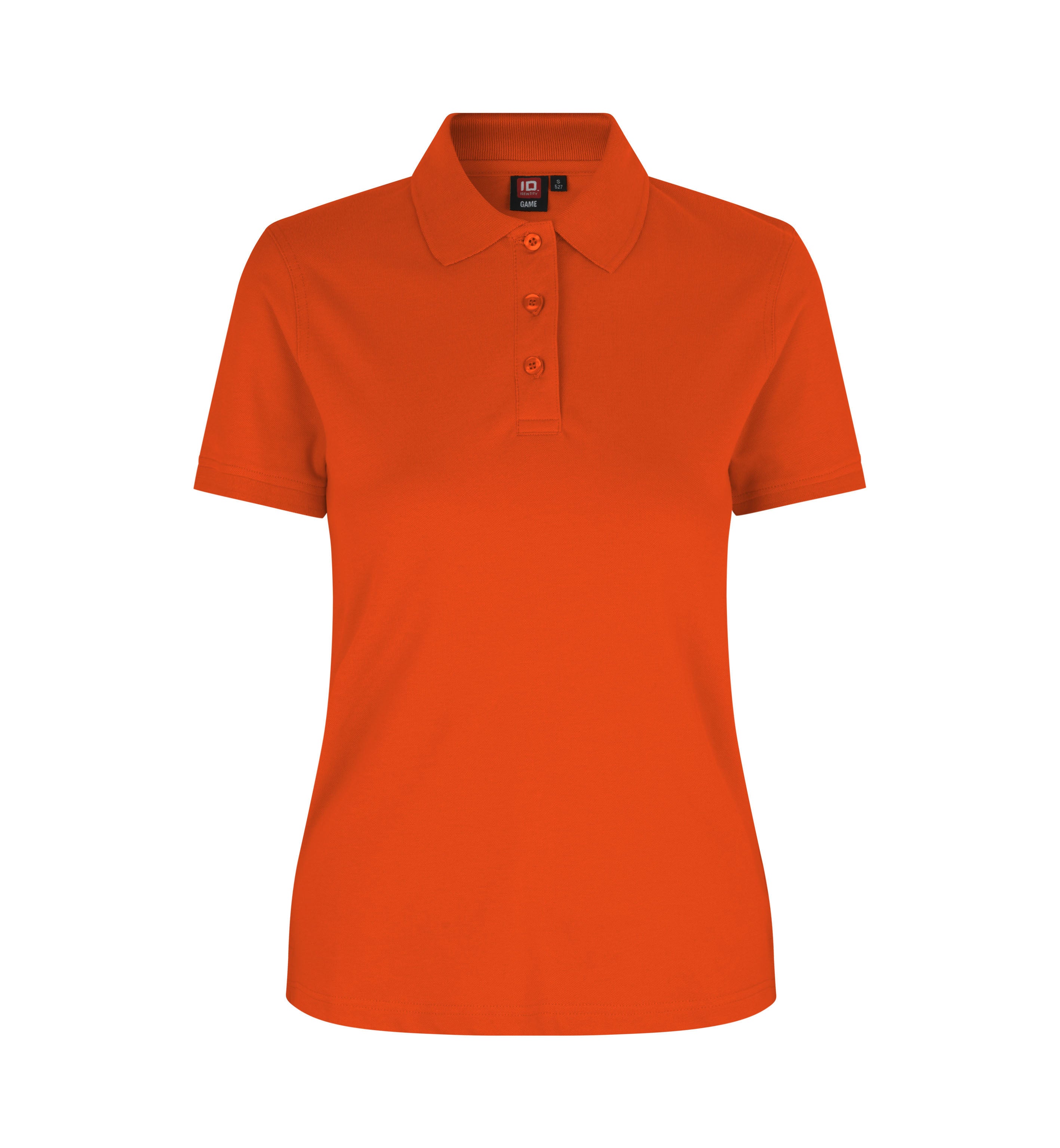 ID 0527 Poloshirt | stretch | dame produktbillede med firmalogo