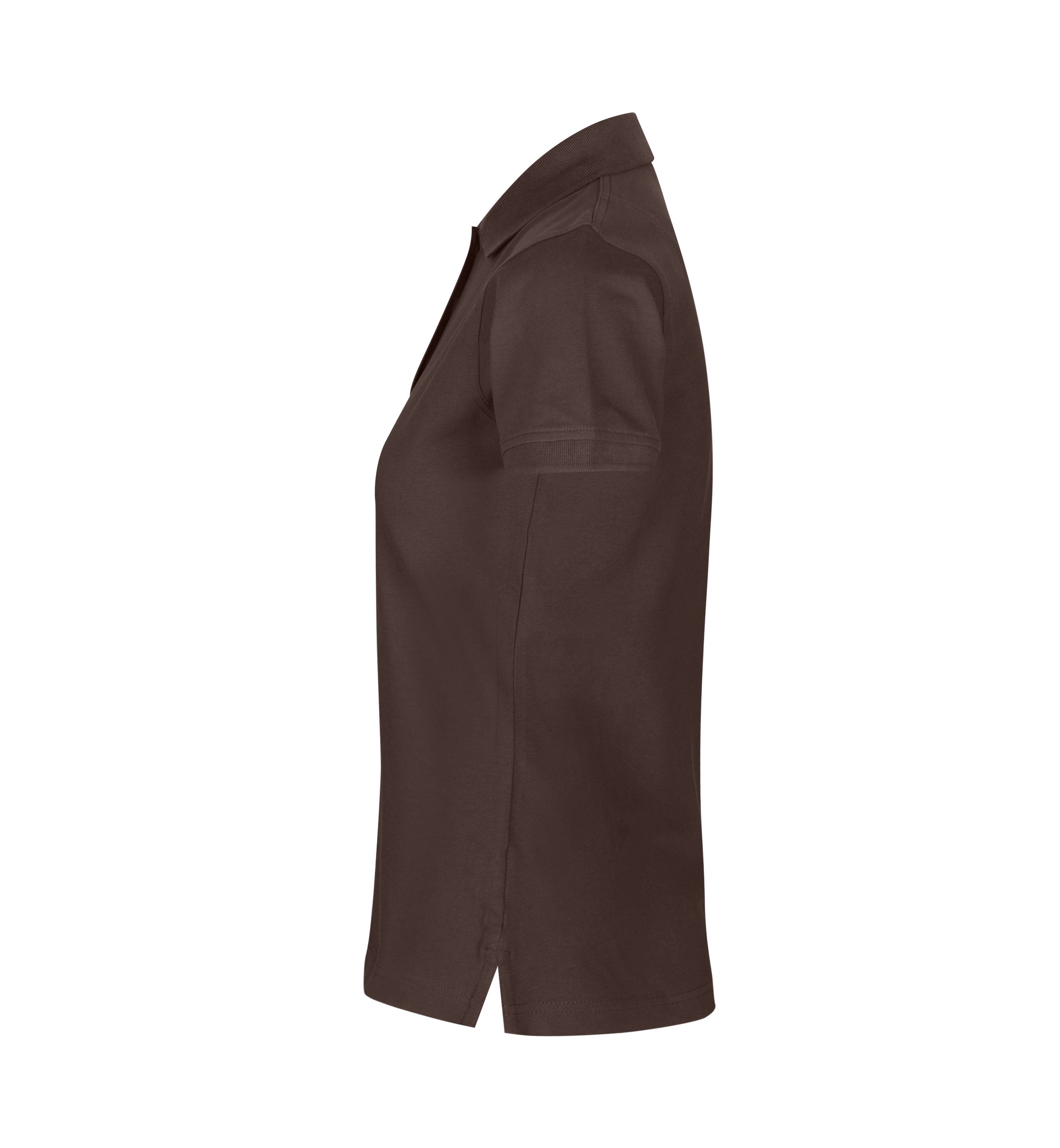ID 0527 Poloshirt | stretch | dame produktbillede med tryk
