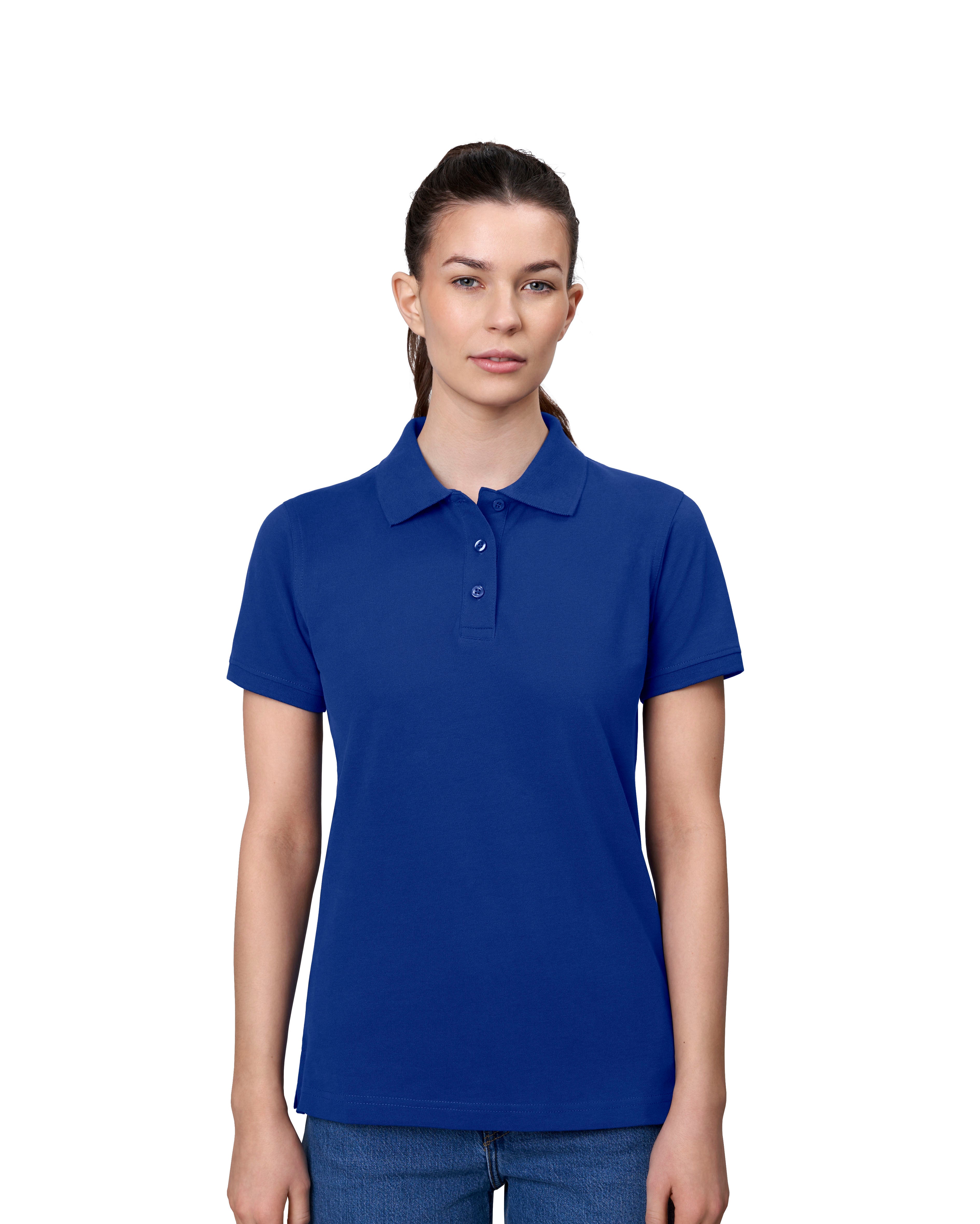 ID 0527 Poloshirt | stretch | dame produktbillede med firmalogo