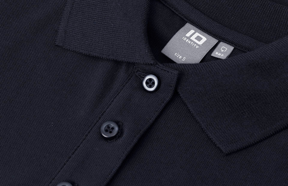 ID 0527 Poloshirt | stretch | dame produktbillede med logo