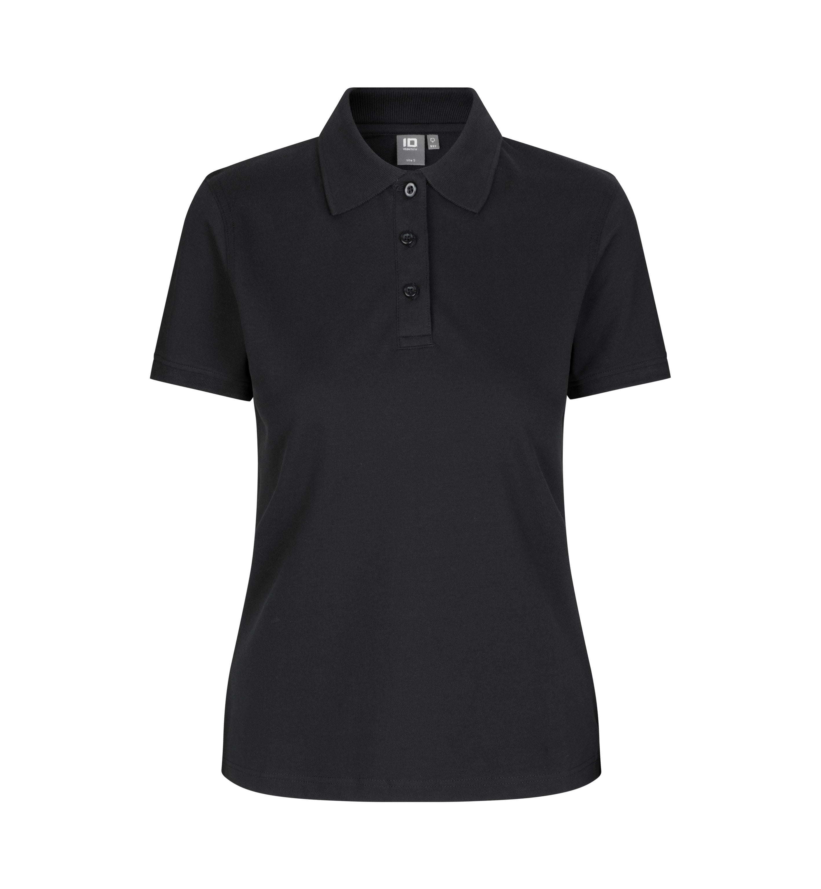 ID 0527 Poloshirt | stretch | dame produktfoto med tryk
