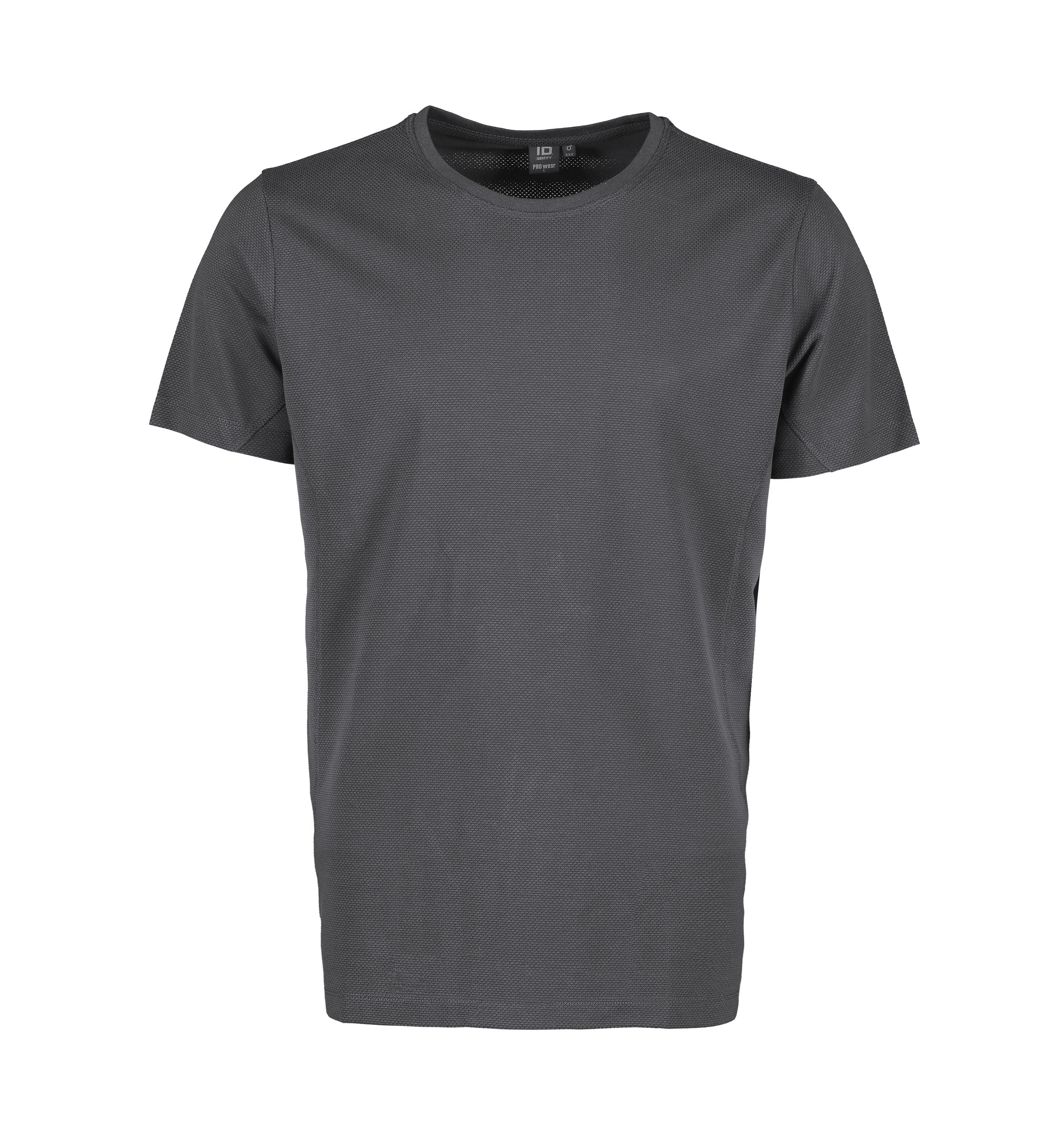 ID 0528 T-shirt Lyocell materiale med firmalogo