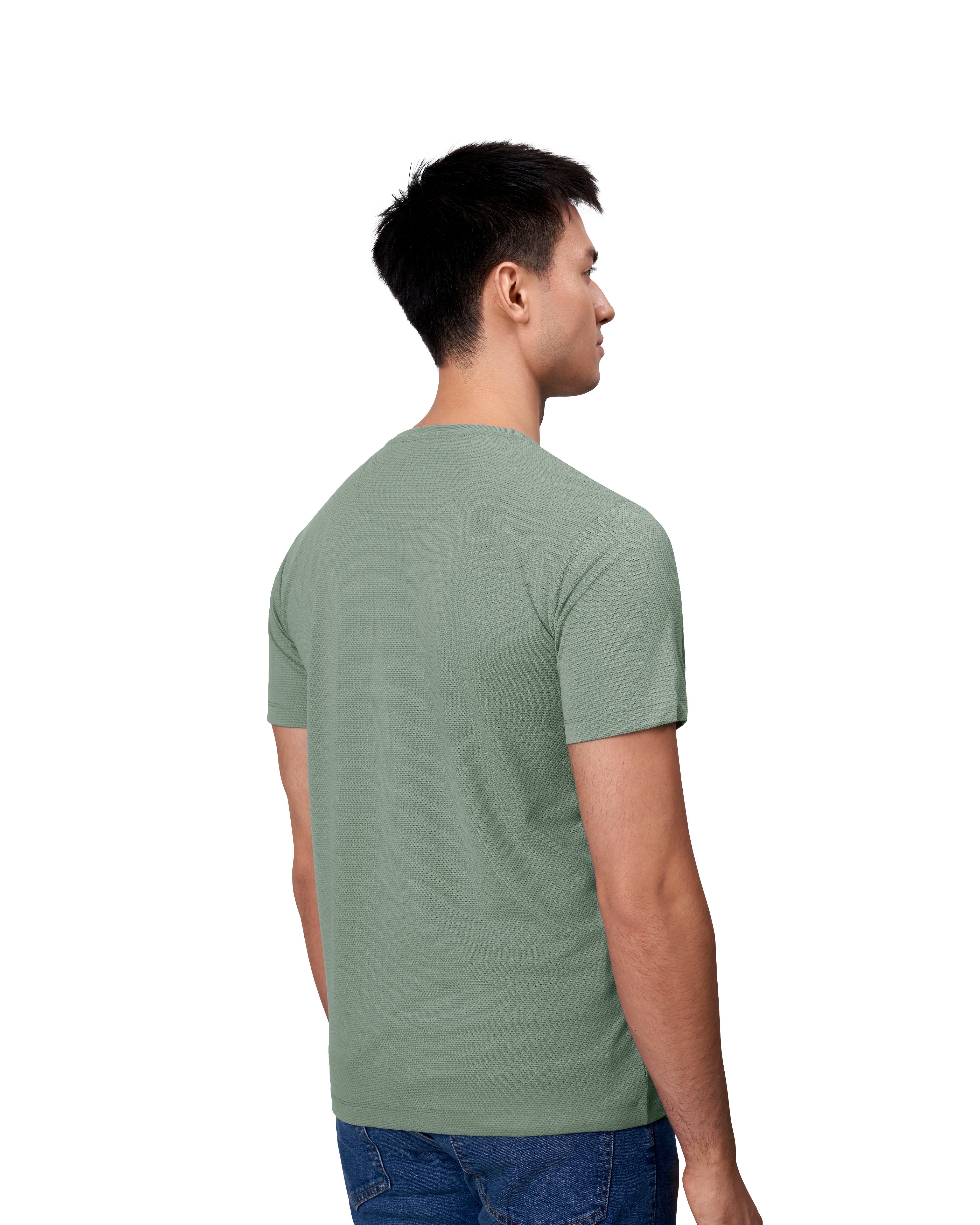 ID 0528 T-shirt Lyocell produktfoto med logo
