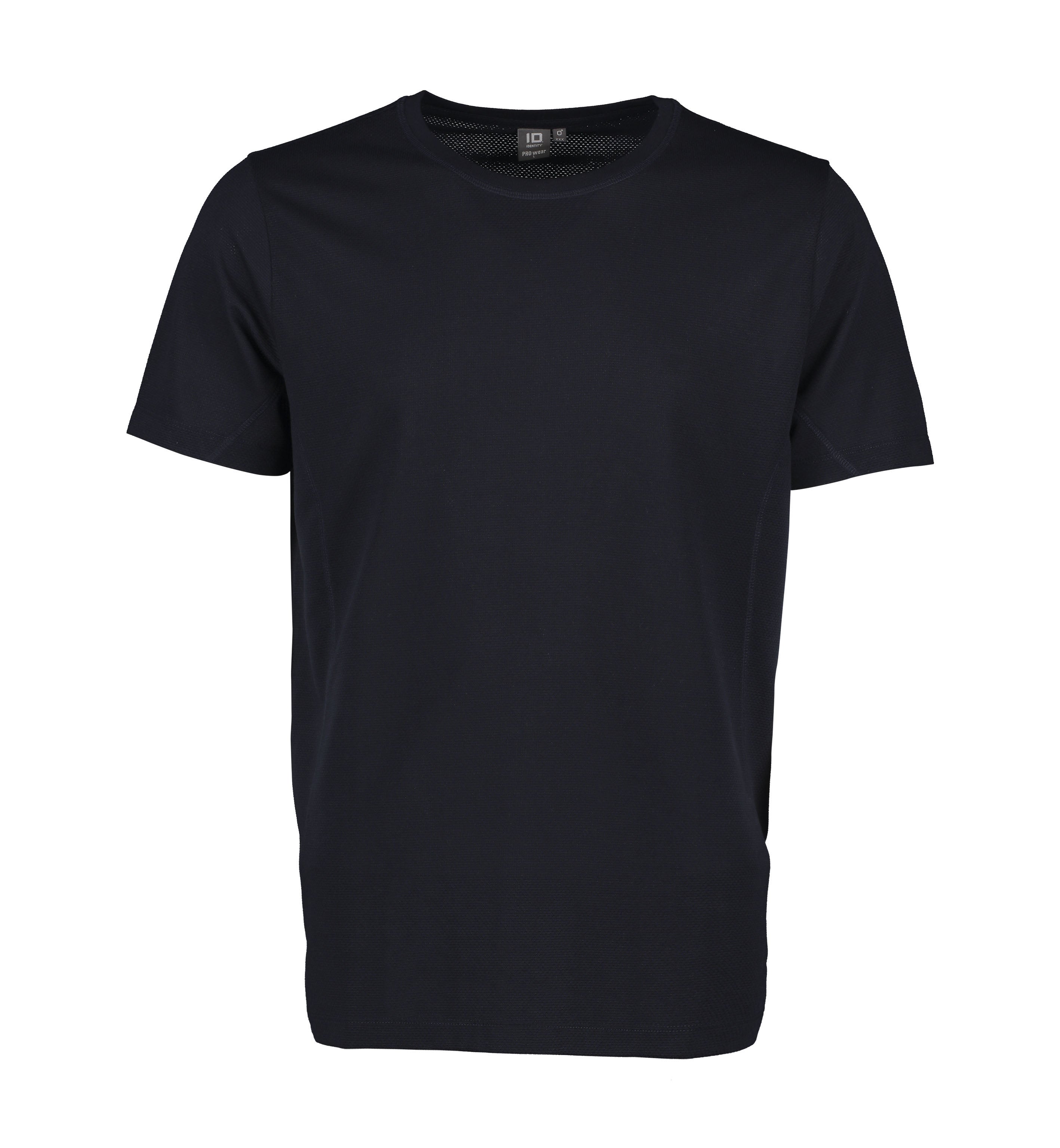 ID 0528 T-shirt Lyocell nærbillede med tryk
