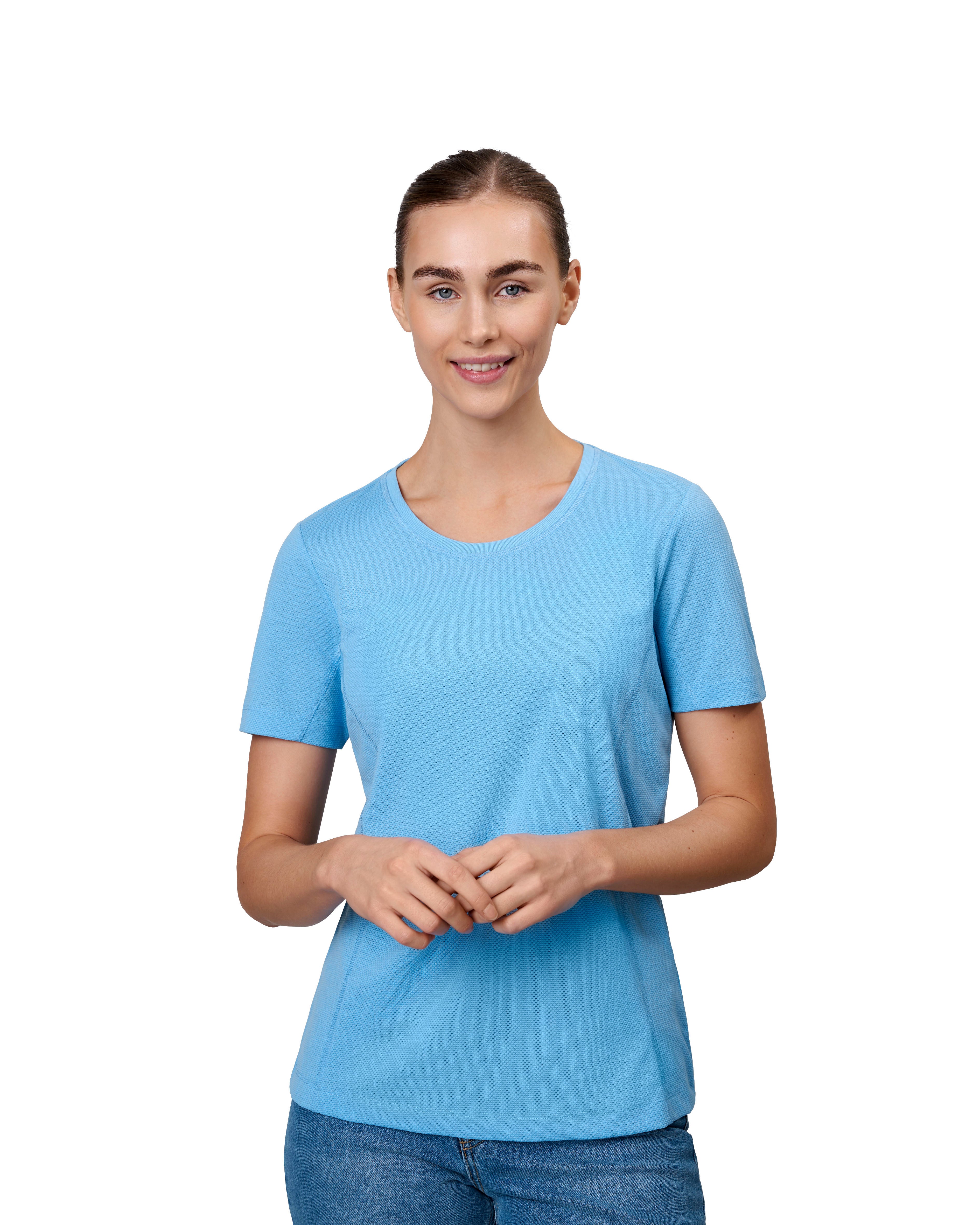 ID 0529 T-shirt Lyocell | dame detalje med firmalogo