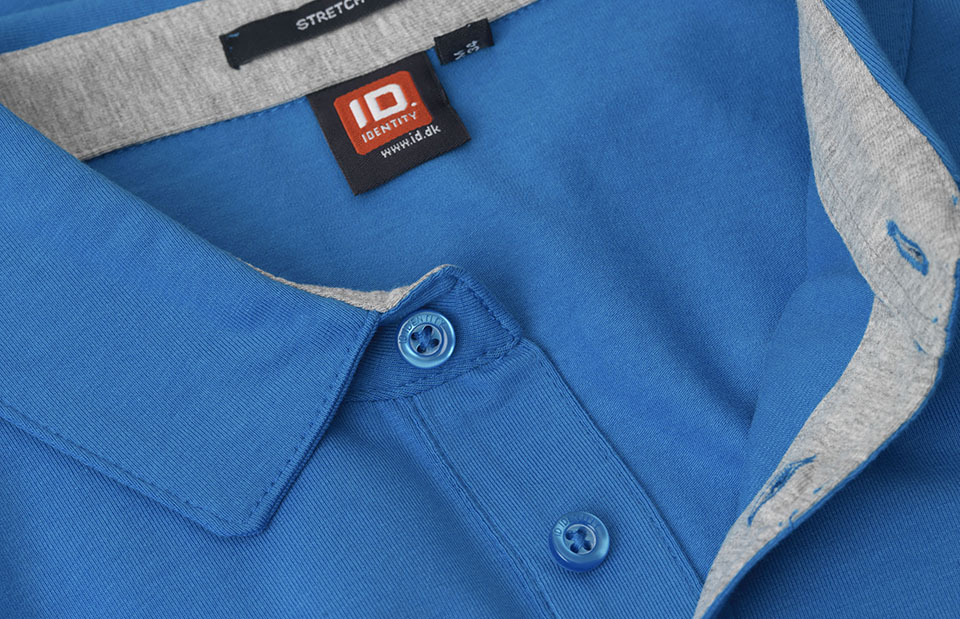 ID 0534 Business poloshirt | Jersey materiale til broderi