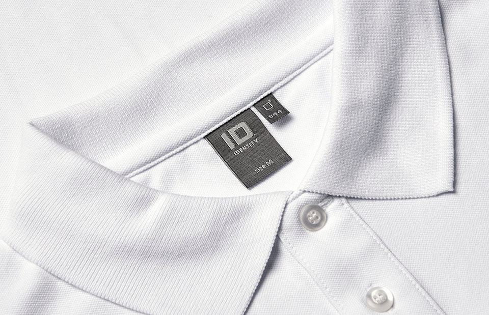 ID 0544 Langærmet poloshirt | stretch detalje til broderi