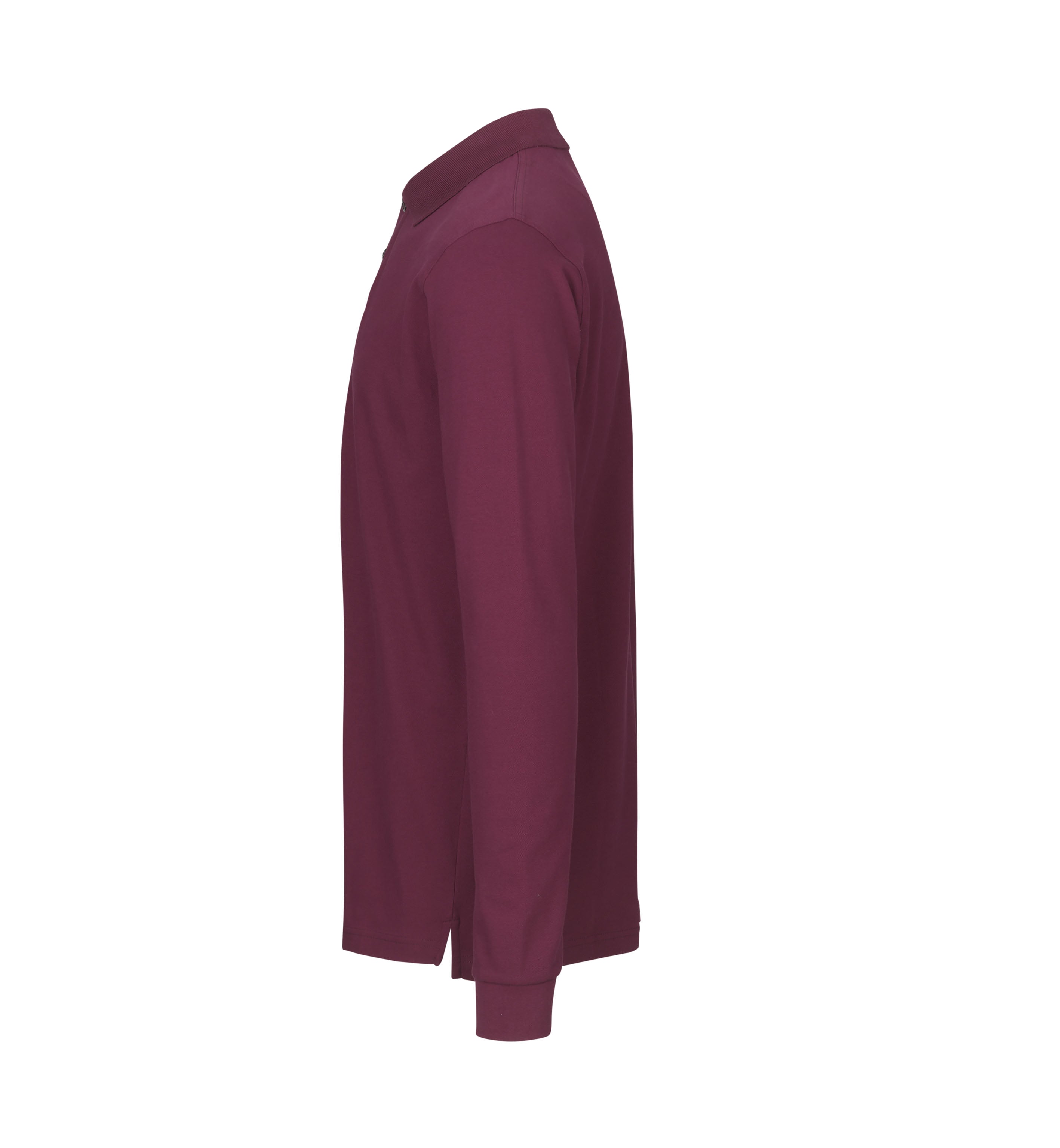 ID 0544 Langærmet poloshirt | stretch detalje med tryk