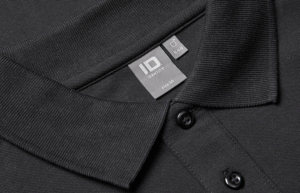 ID 0544 Langærmet poloshirt | stretch produktfoto med logo
