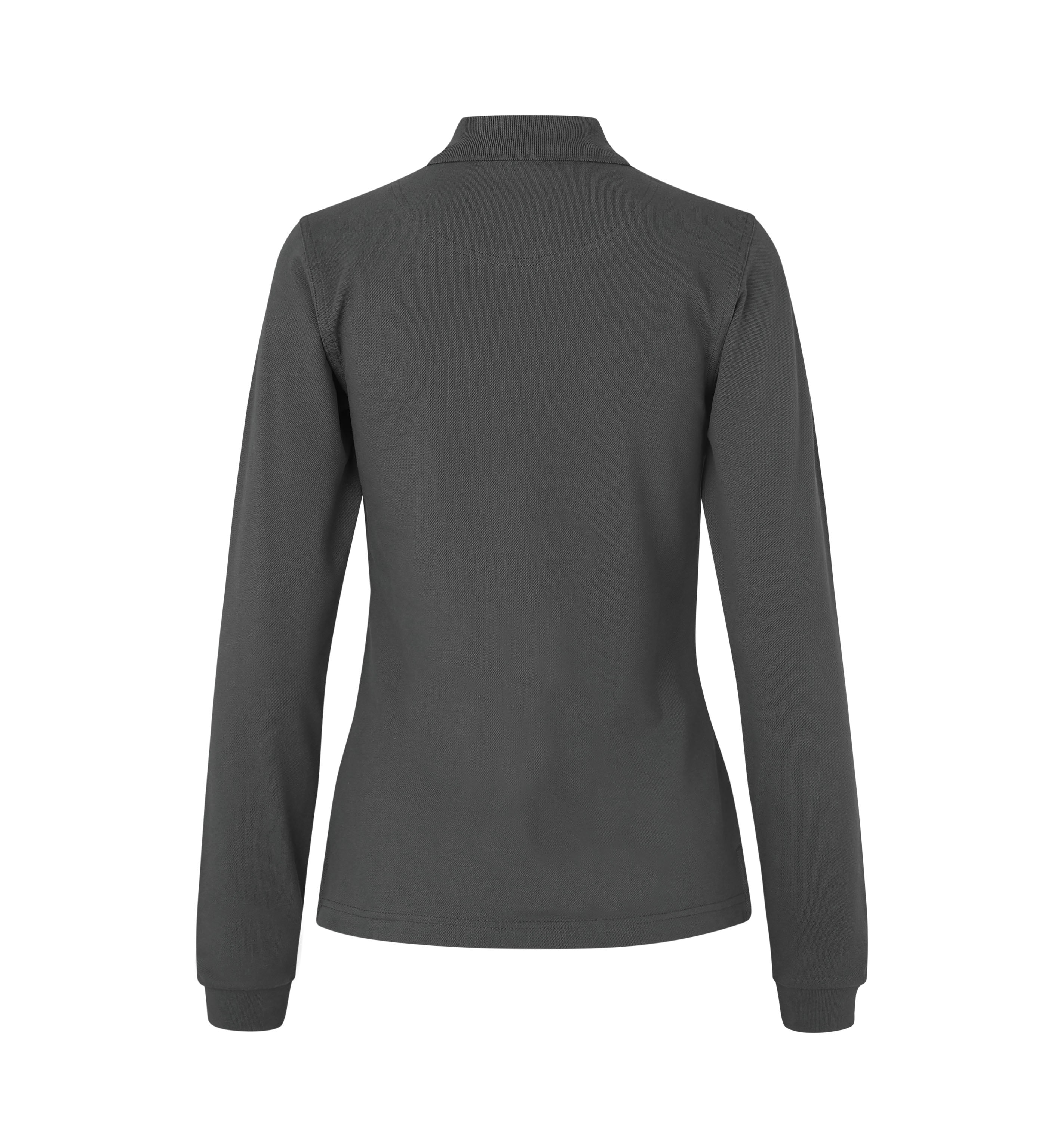 ID 0545 Langærmet poloshirt | stretch | dame materiale med logo