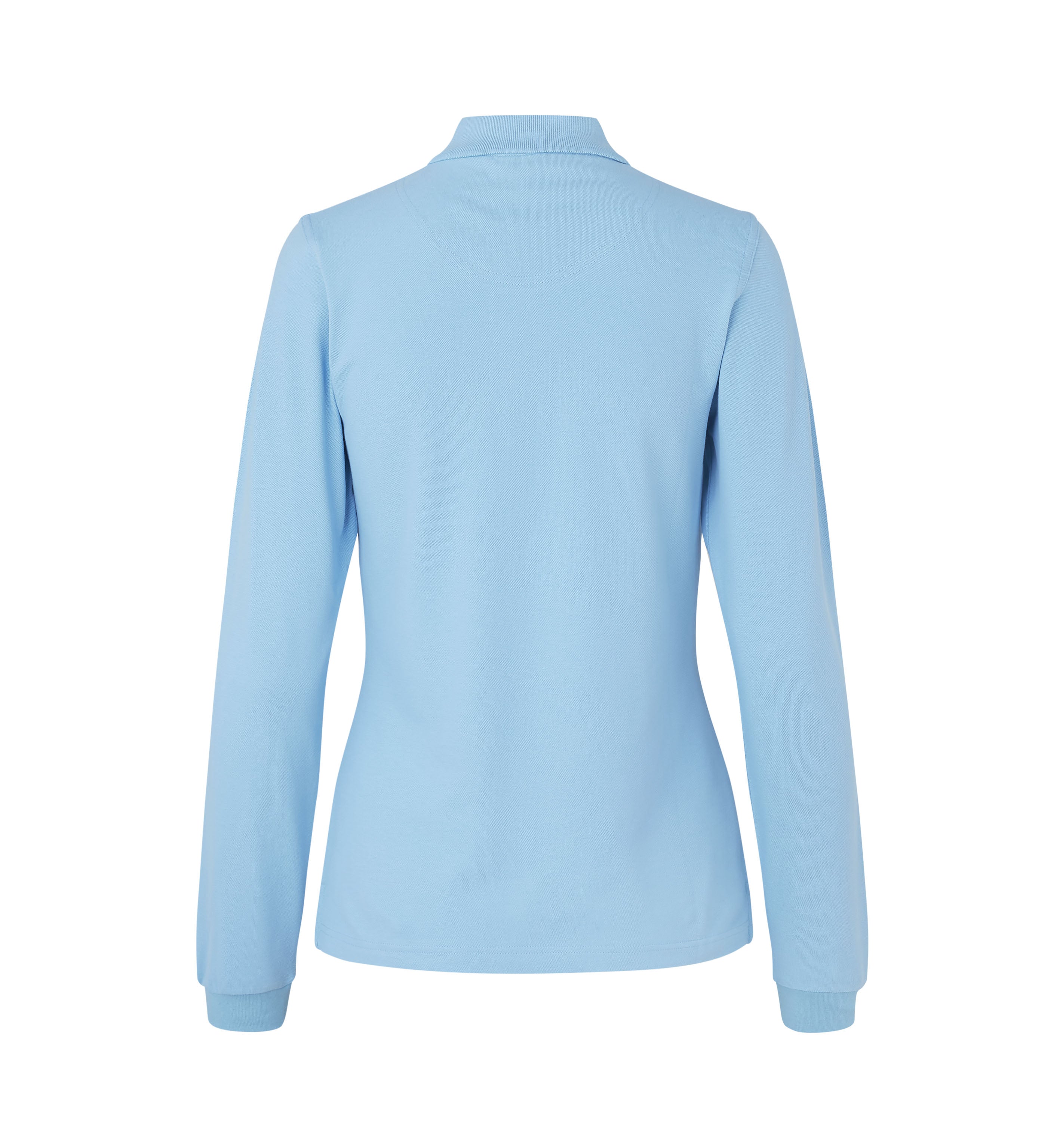 ID 0545 Langærmet poloshirt | stretch | dame produktfoto til broderi