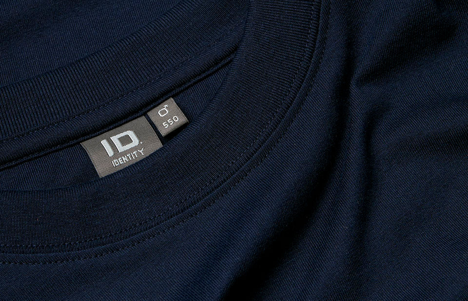 ID 0550 T-TIME® T-shirt | brystlomme detalje til broderi