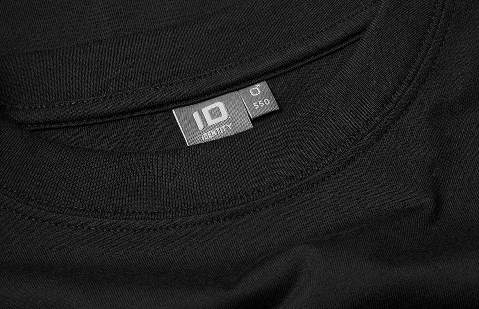 ID 0550 T-TIME® T-shirt | brystlomme produktfoto til broderi